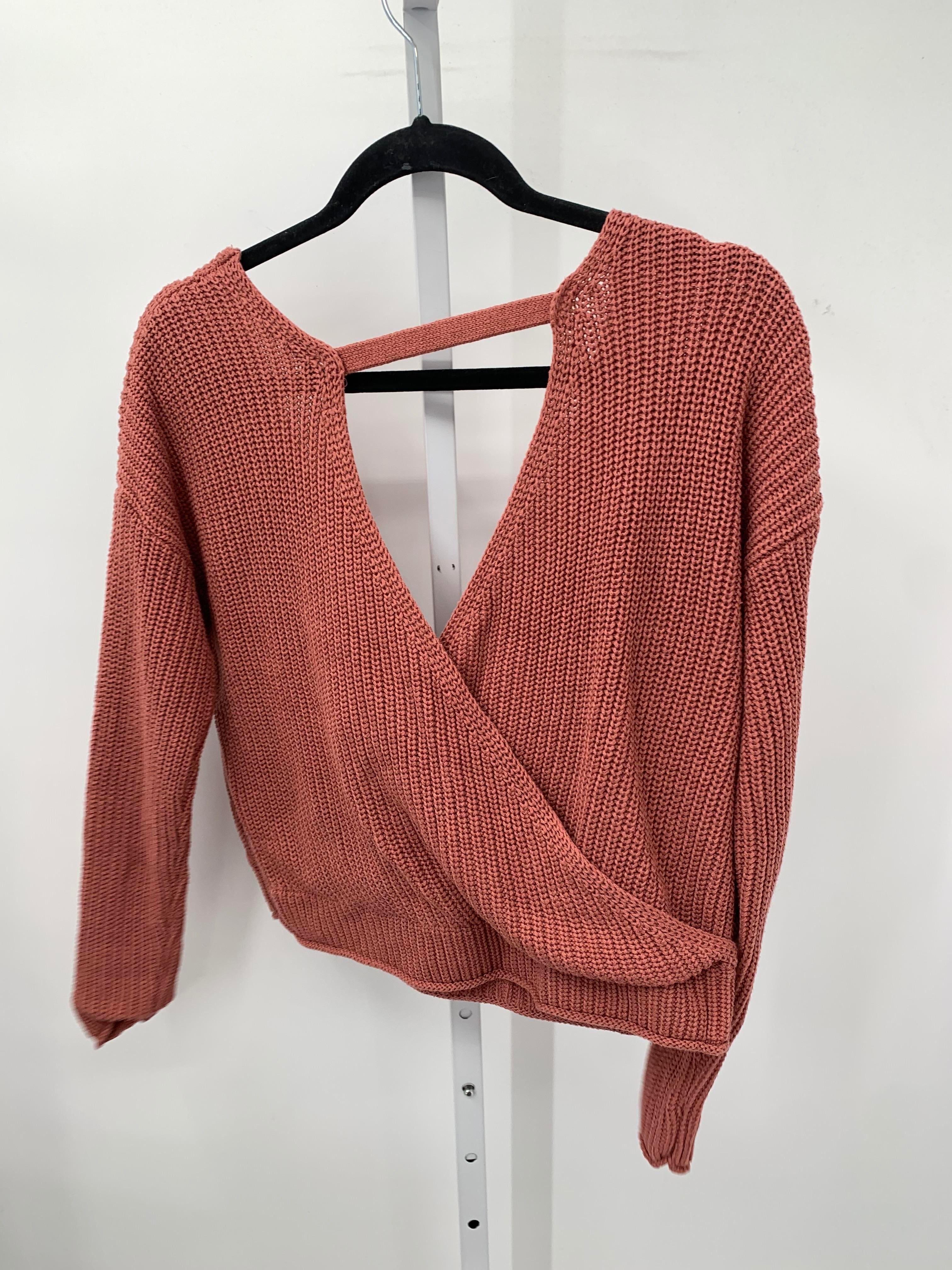Size Small Juniors Long Sleeve Sweater