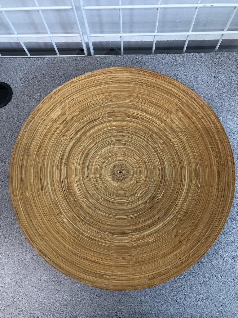 BAMBOO CENTERPIECE BOWL.
