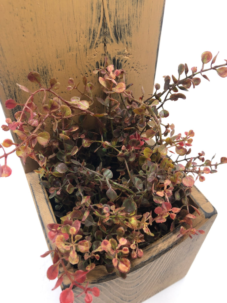 PRIMITIVE GREENERY IN TALL HOLDER.