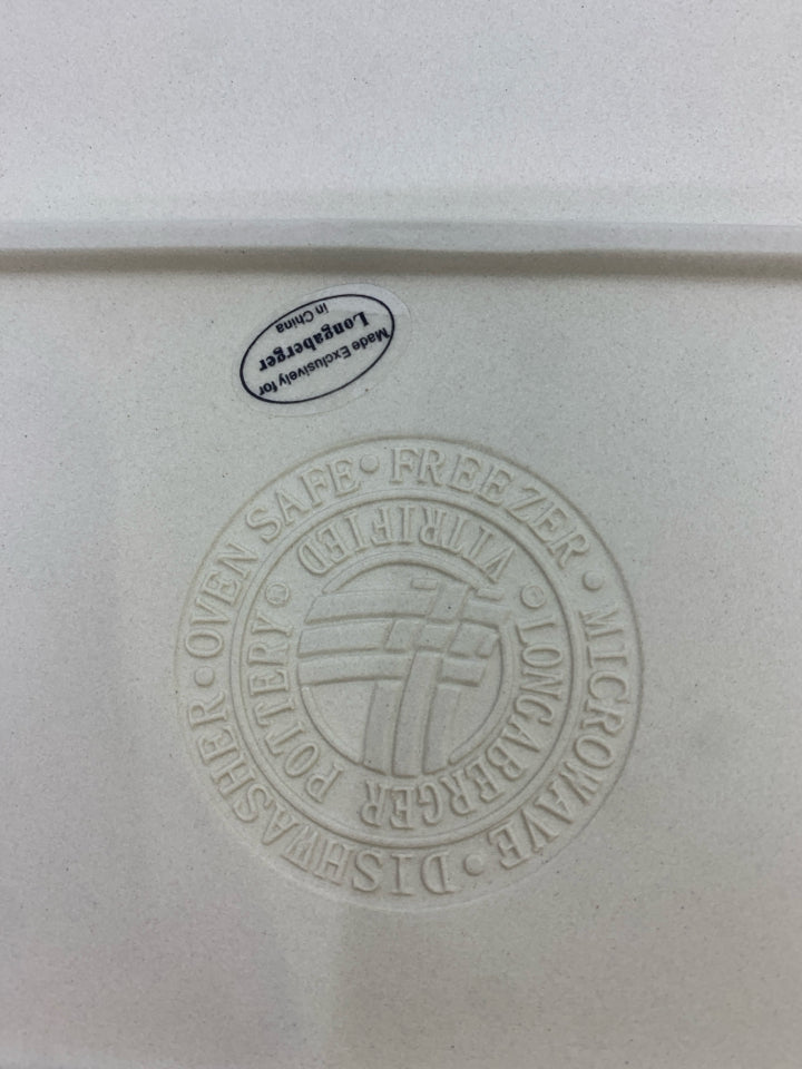 NIB LONGABERGER WOVEN TRADITIONS BAKING SHEET.