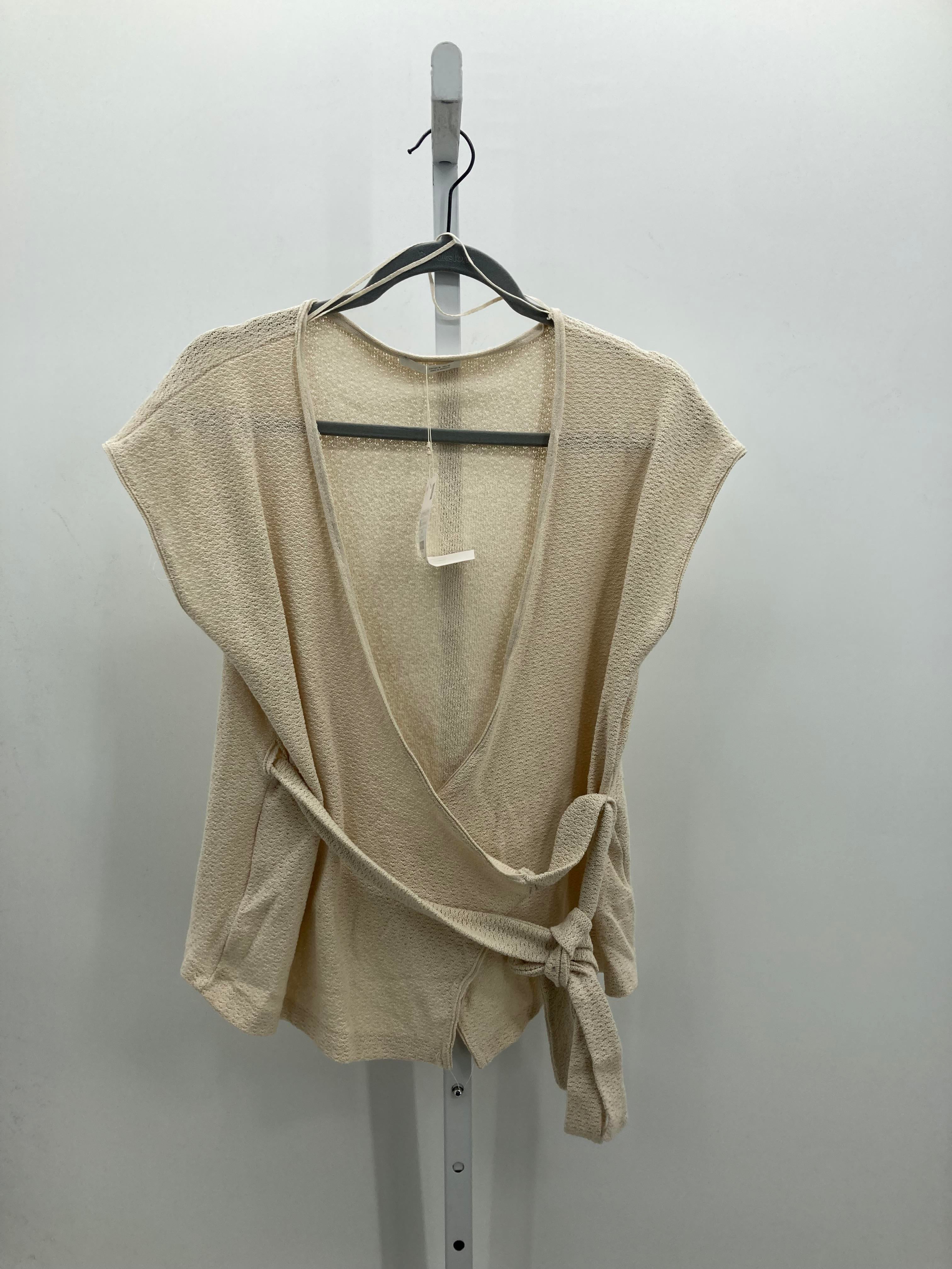 Zara Size Medium Misses Short Slv Sweater