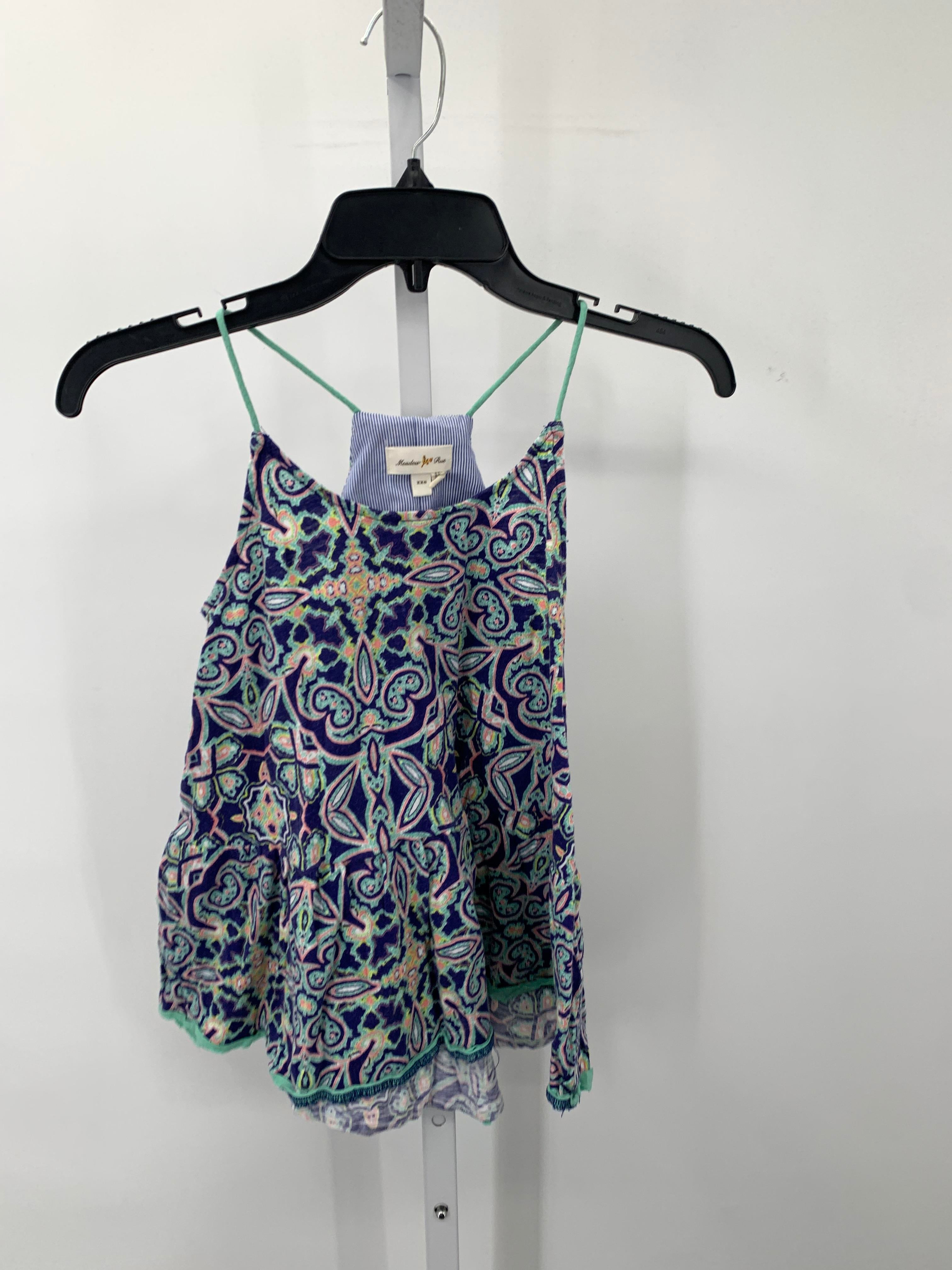 Size XXS Juniors Sleeveless Shirt