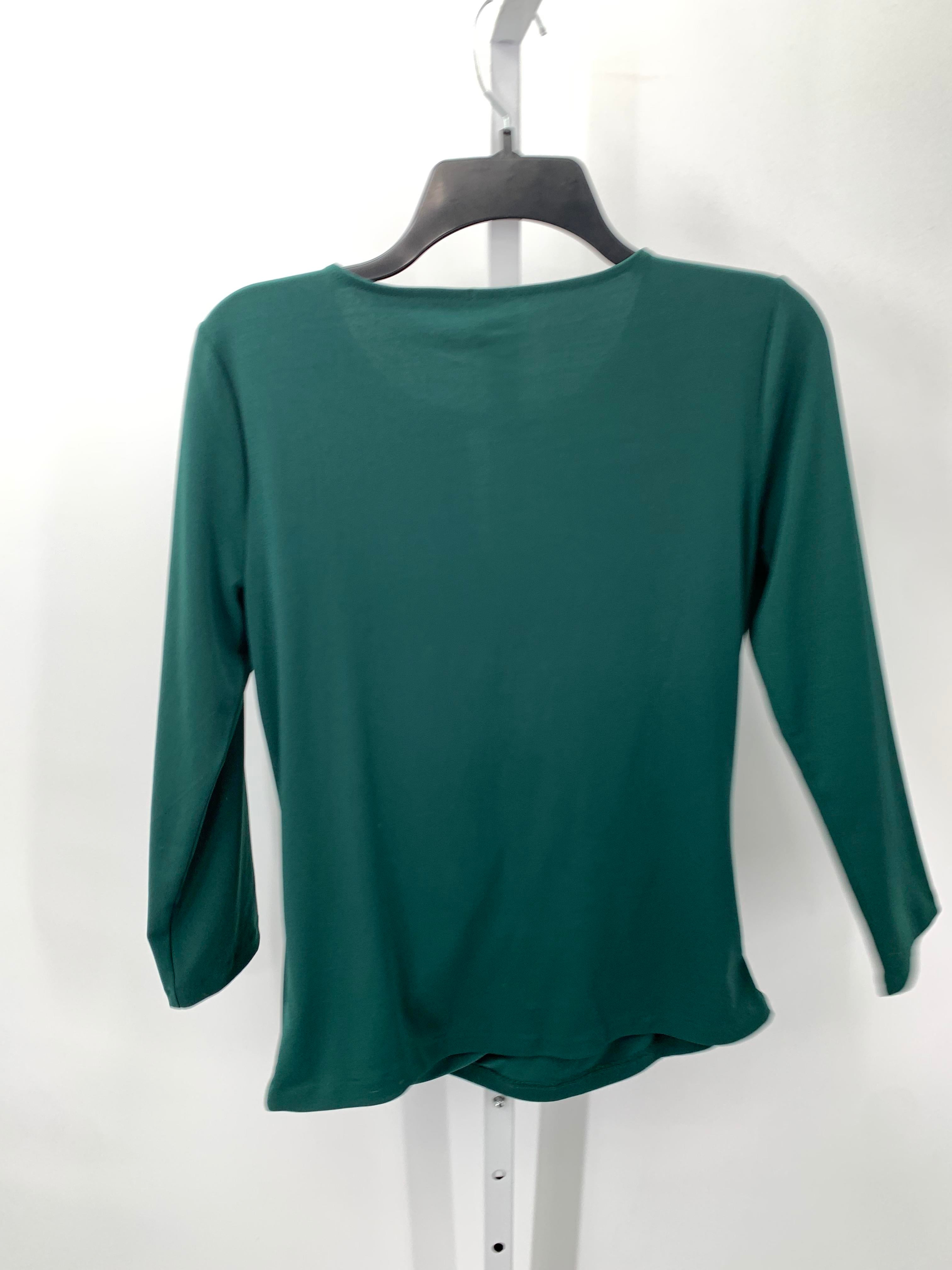 Anne Klein Size Medium Misses 3/4 Sleeve Shirt