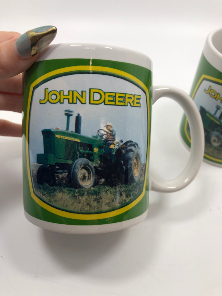2 JOHN DEERE MUGS
