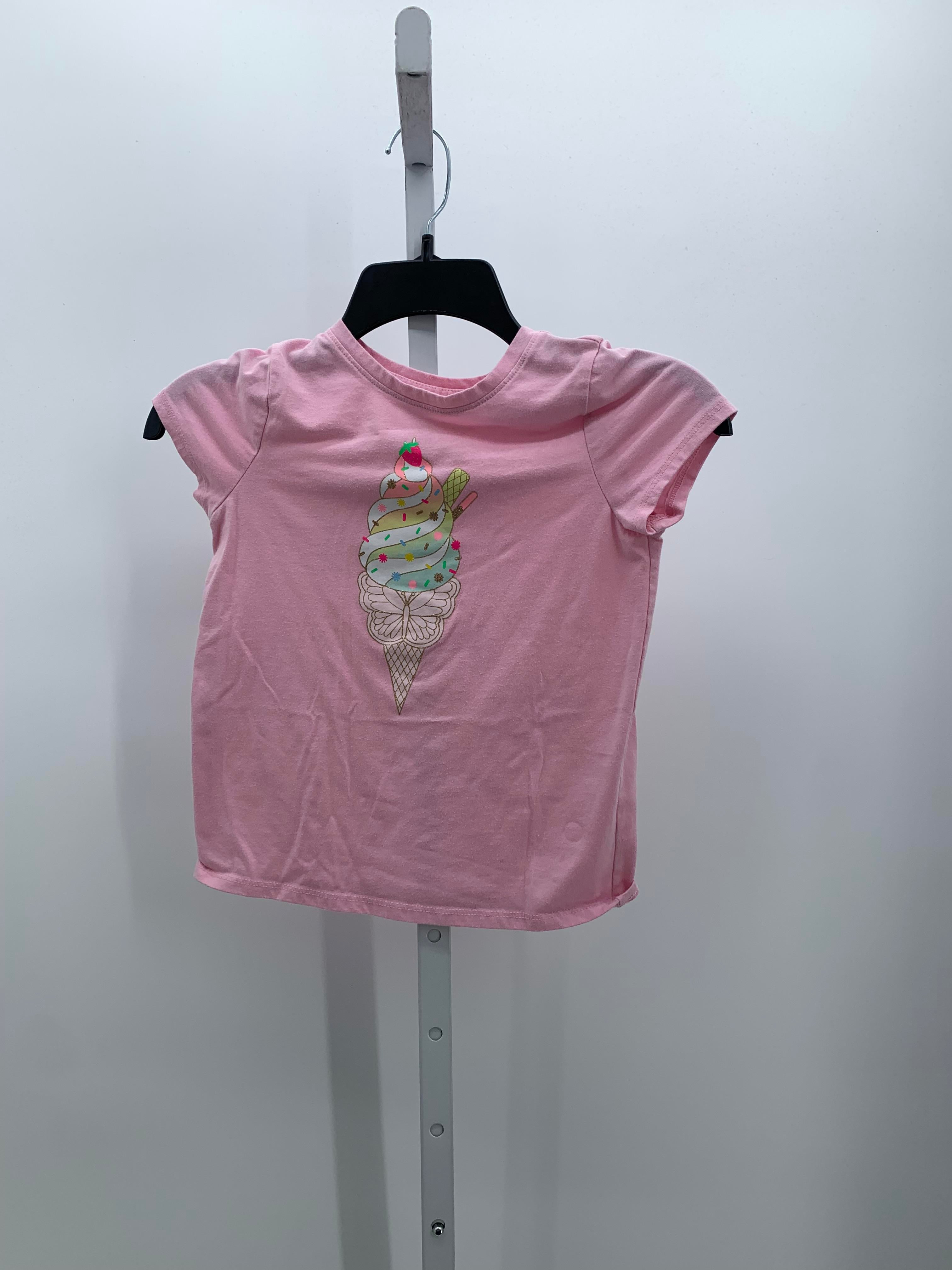Cat & Jack Size 6-7 Girls Short Sleeve Shirt
