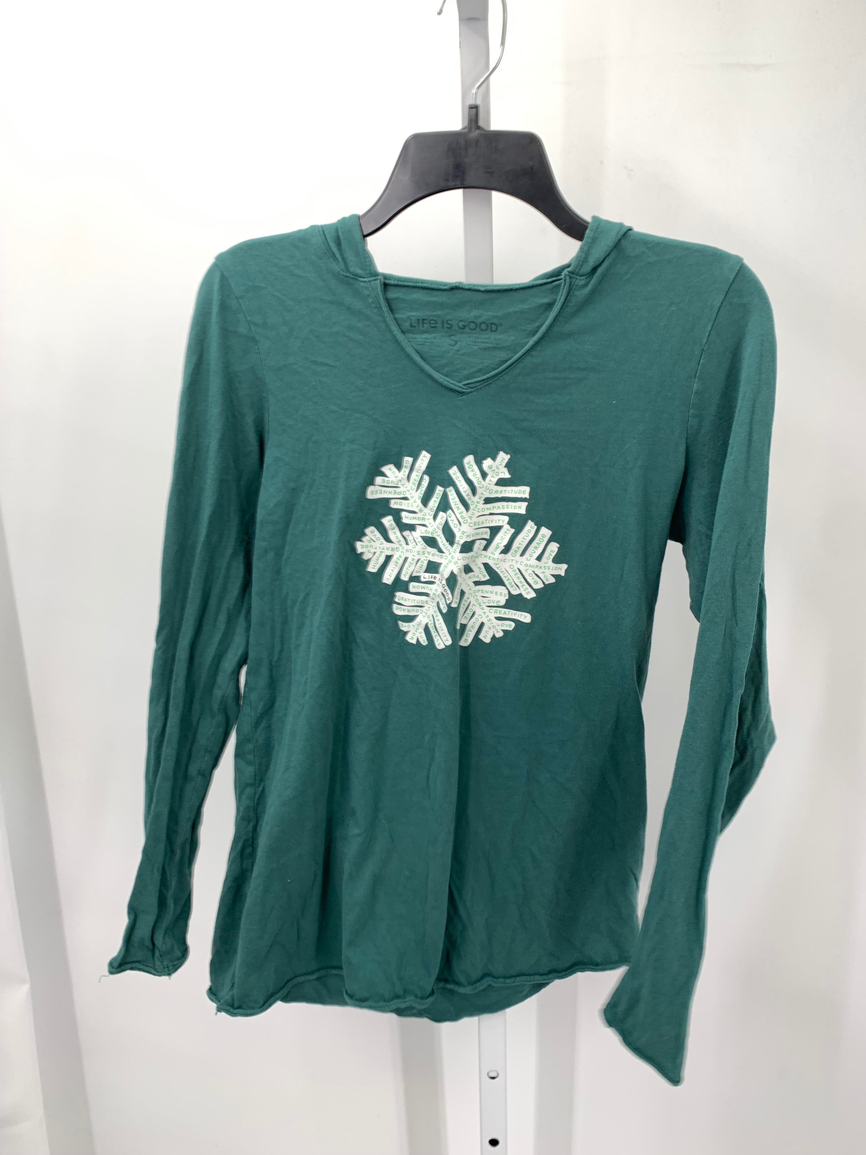 Life is Good Size Small Misses Long Sleeve Shirt