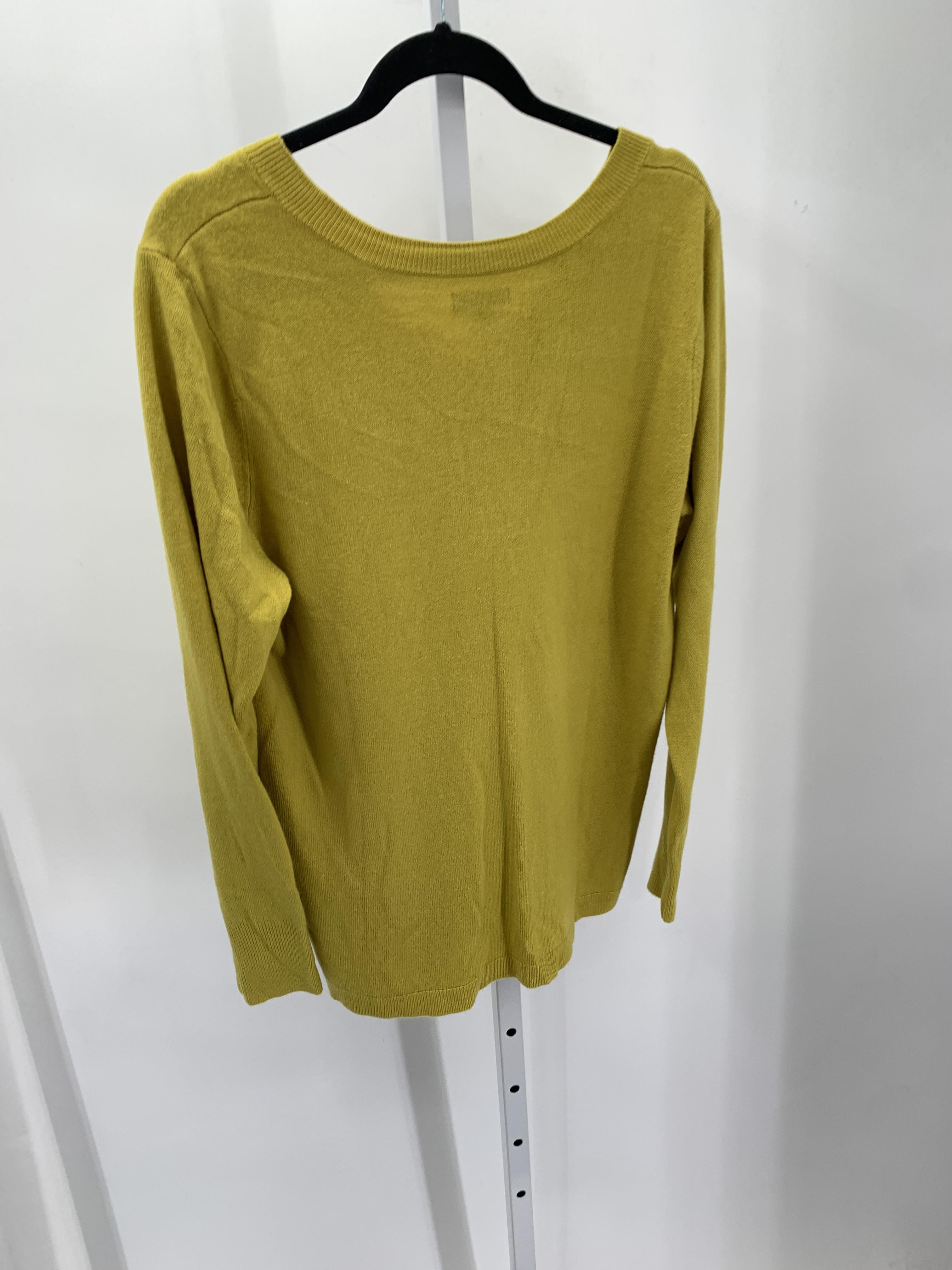 Croft & Barrow Size Extra Large Misses Long Slv Sweater