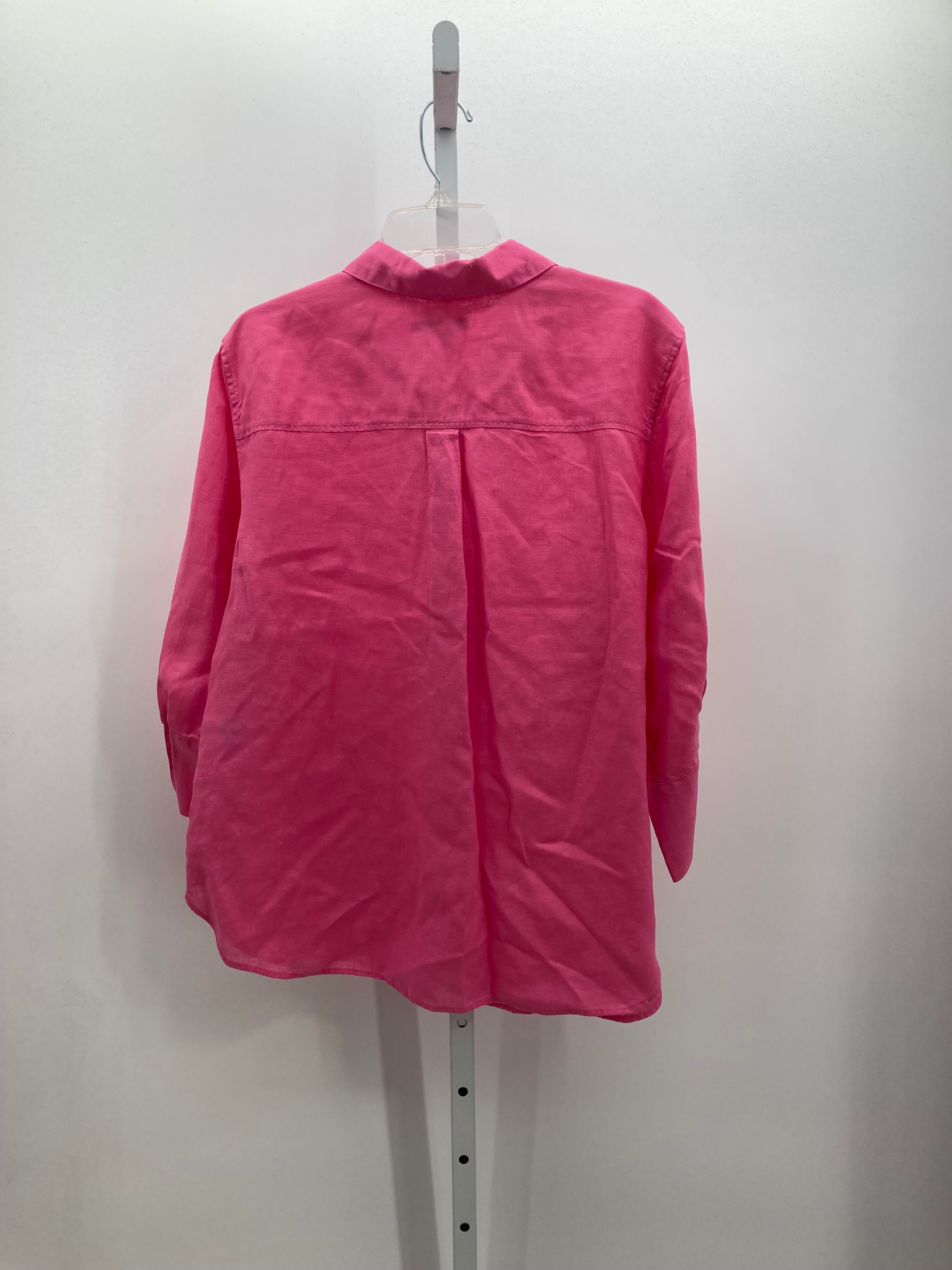 Chico's Size 16 Misses 3/4 Sleeve Shirt