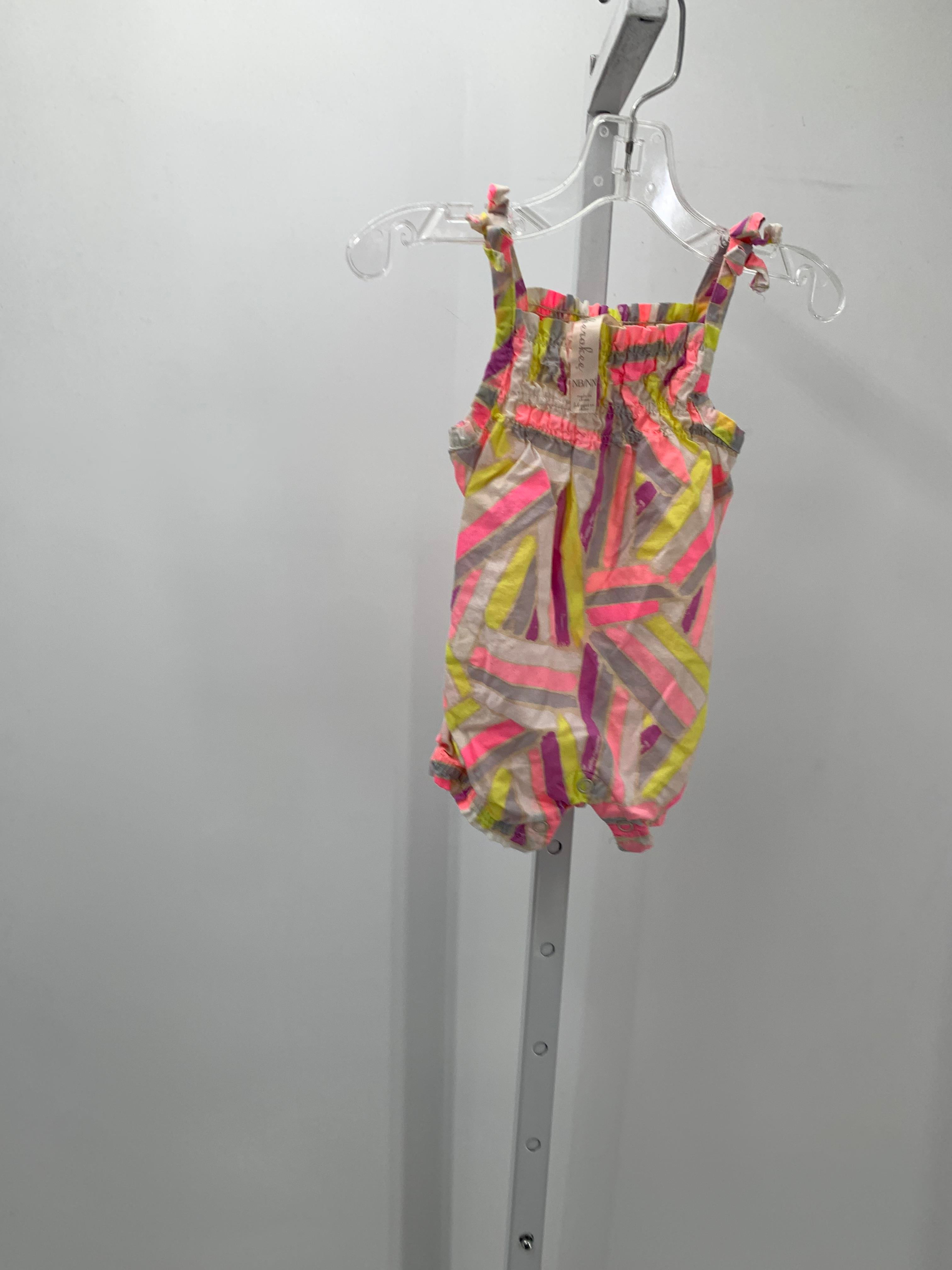 Cherokee Size Newborn Girls Sleeveless Romper