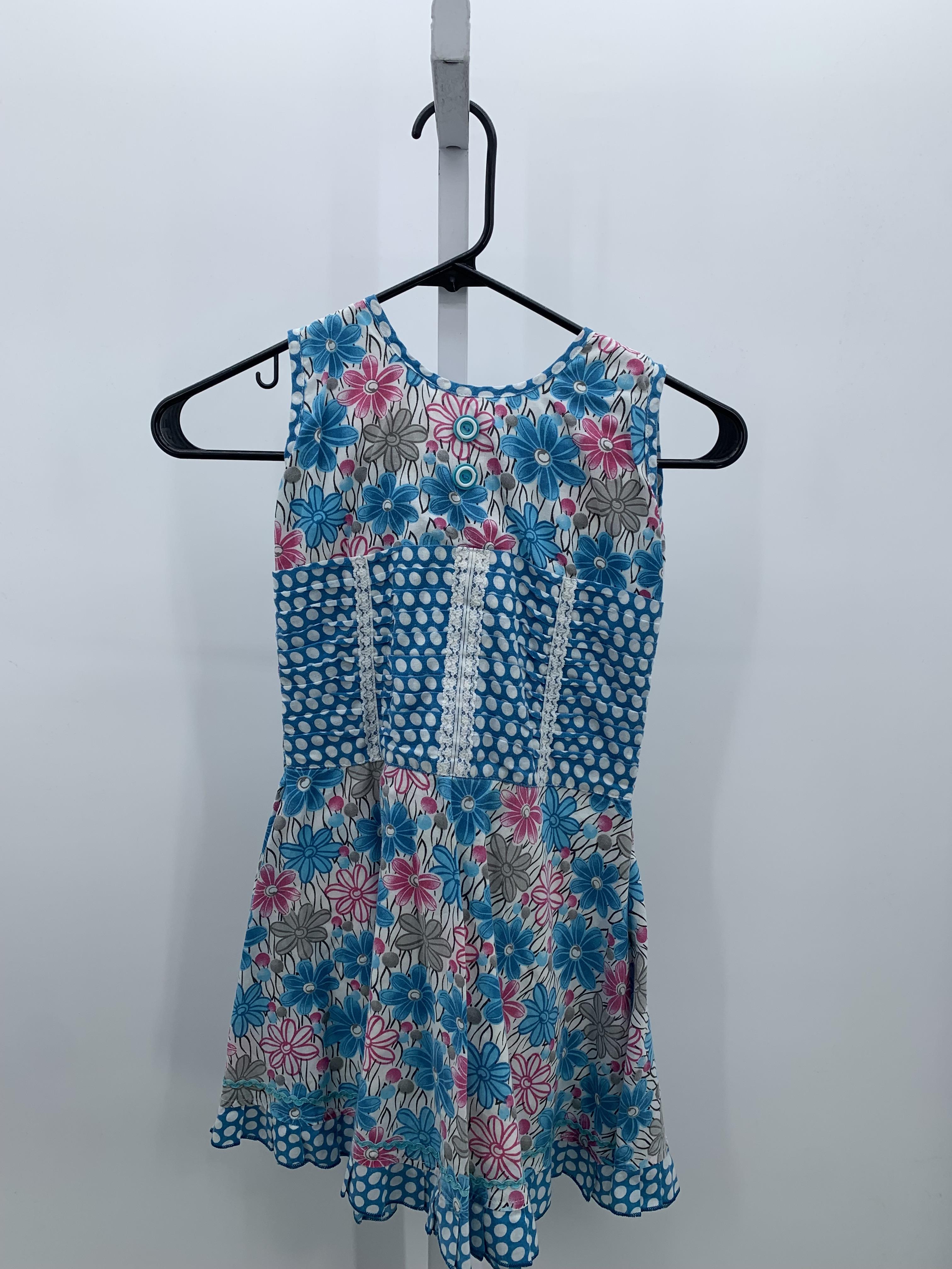 Size 5-6 Girls Sleeveless Dress