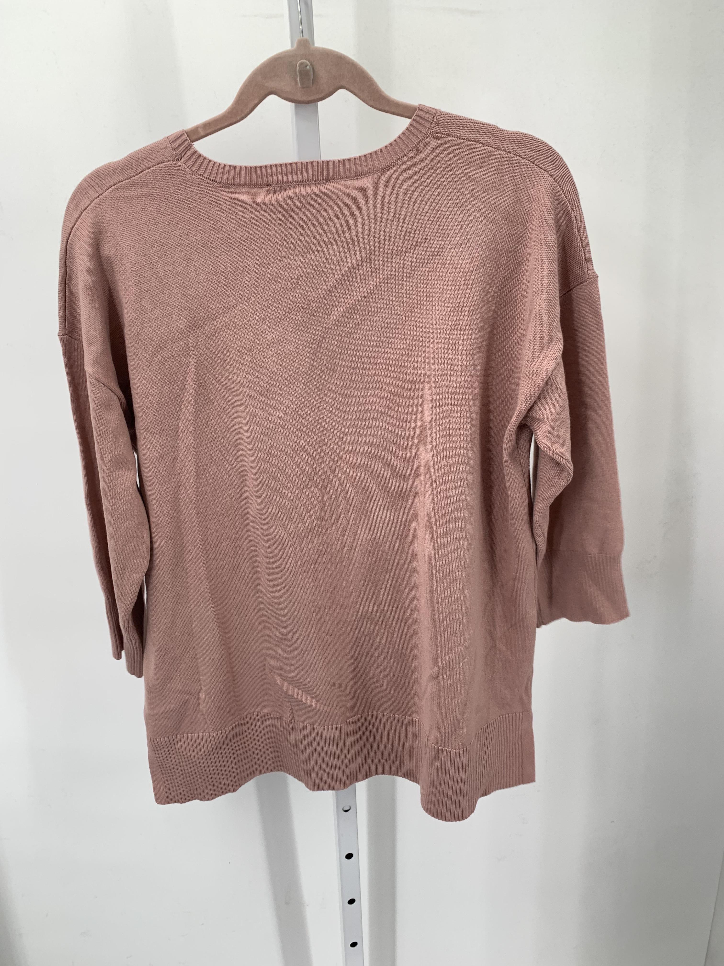 Cable & Gauge Size Large Misses Long Slv Sweater