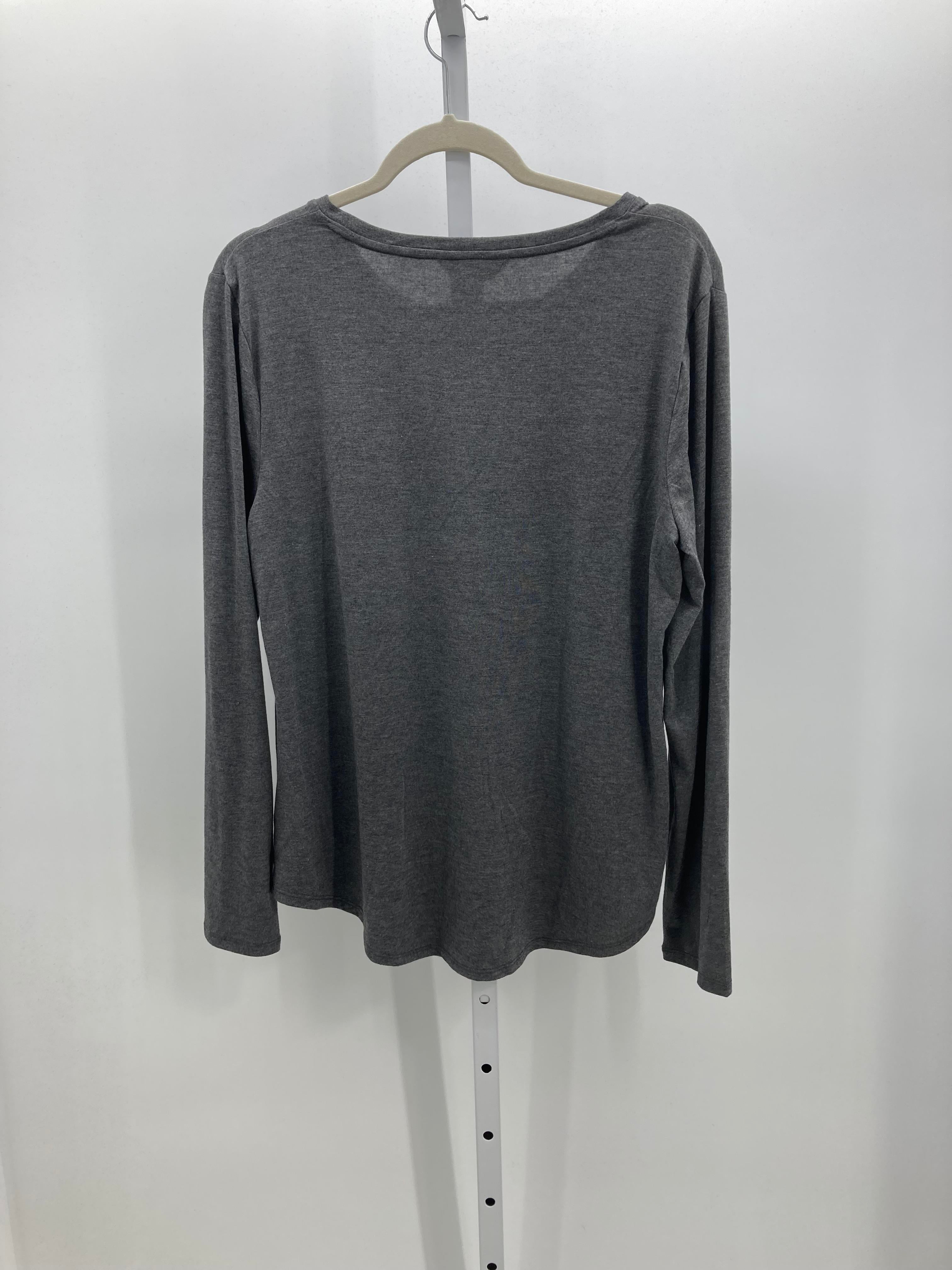 Vera Wang Size Large Misses Long Sleeve Shirt