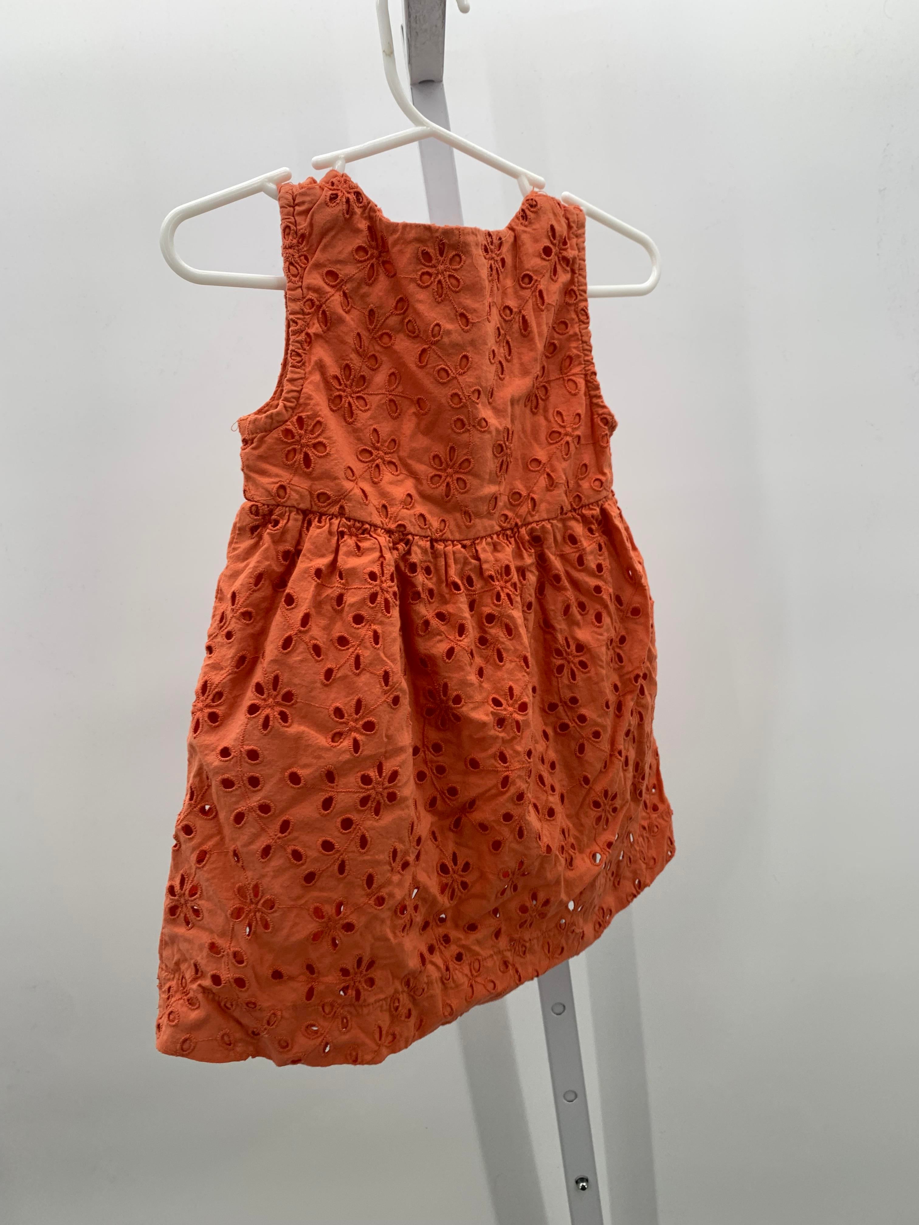 Size 2T Girls Sleeveless Dress