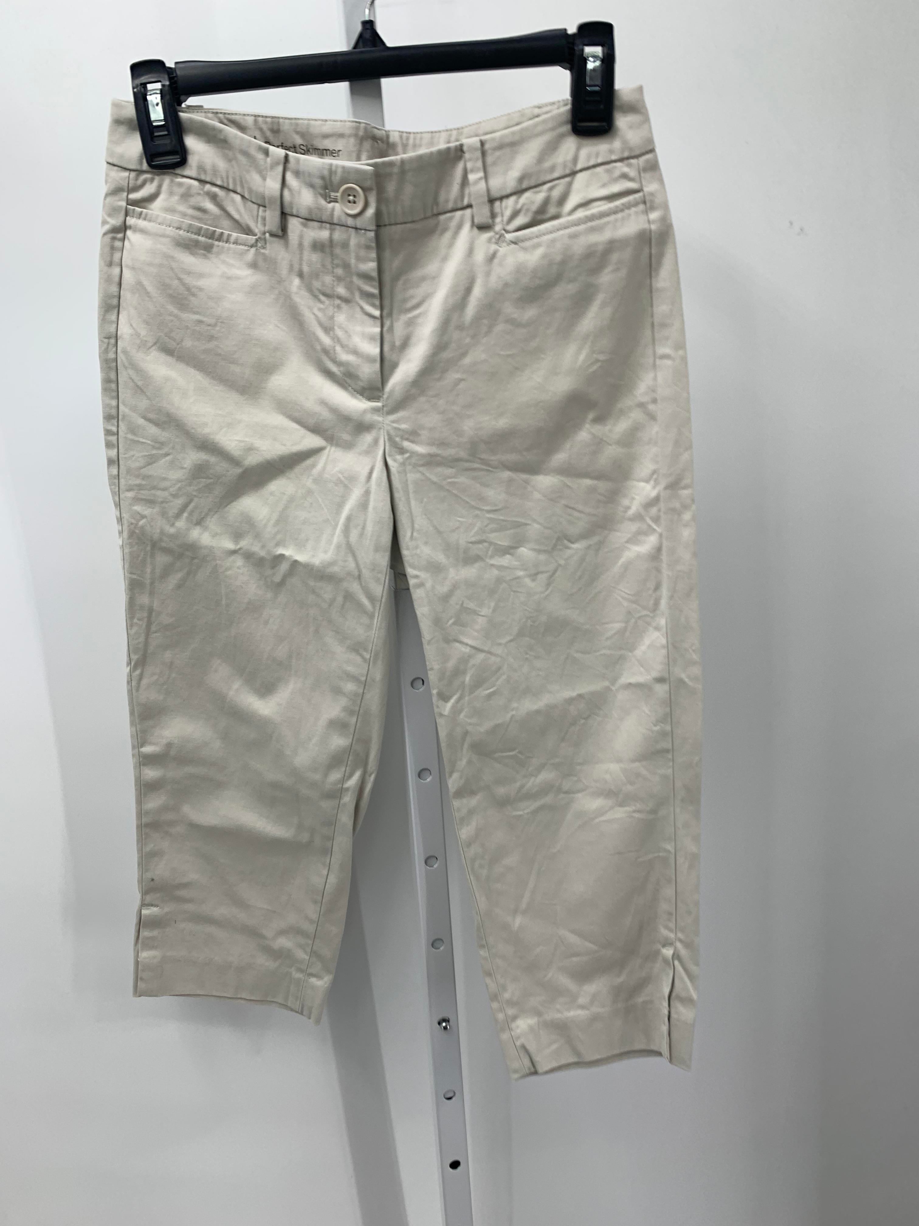 Talbots Size 0 Petite Petite Cropped Pants