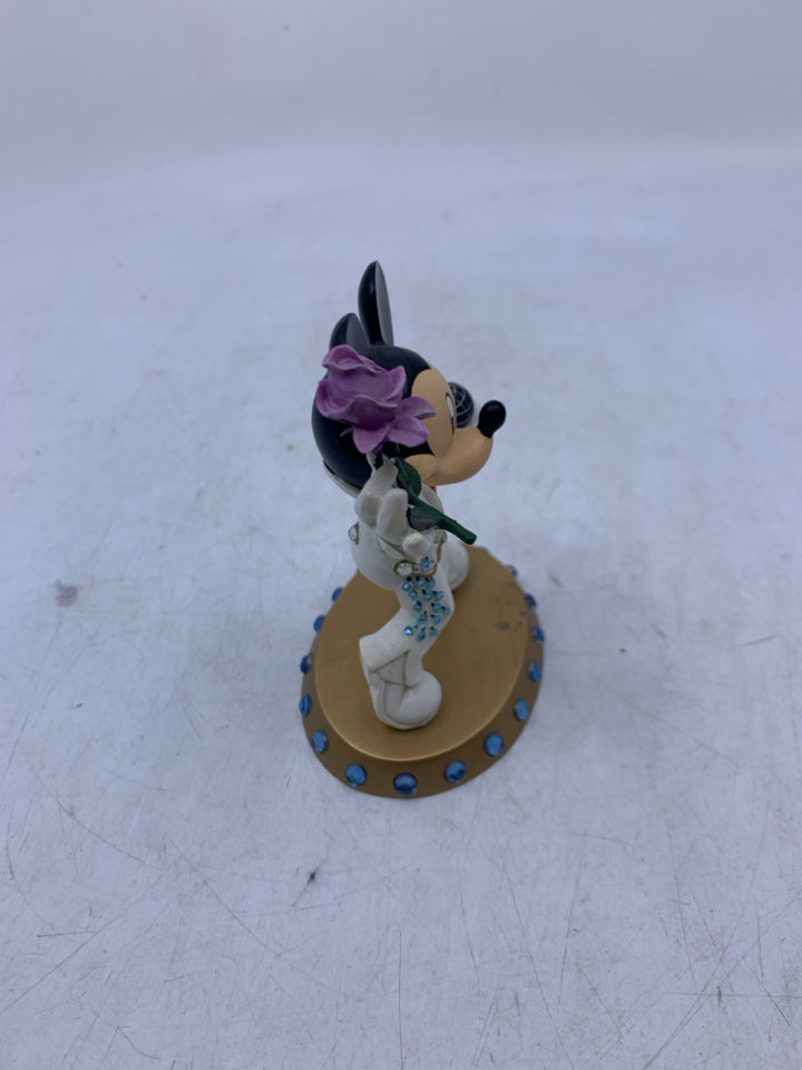 MICKEY MOUSE THANK YOU VERY MOUSE ELVIS FIGURINE.