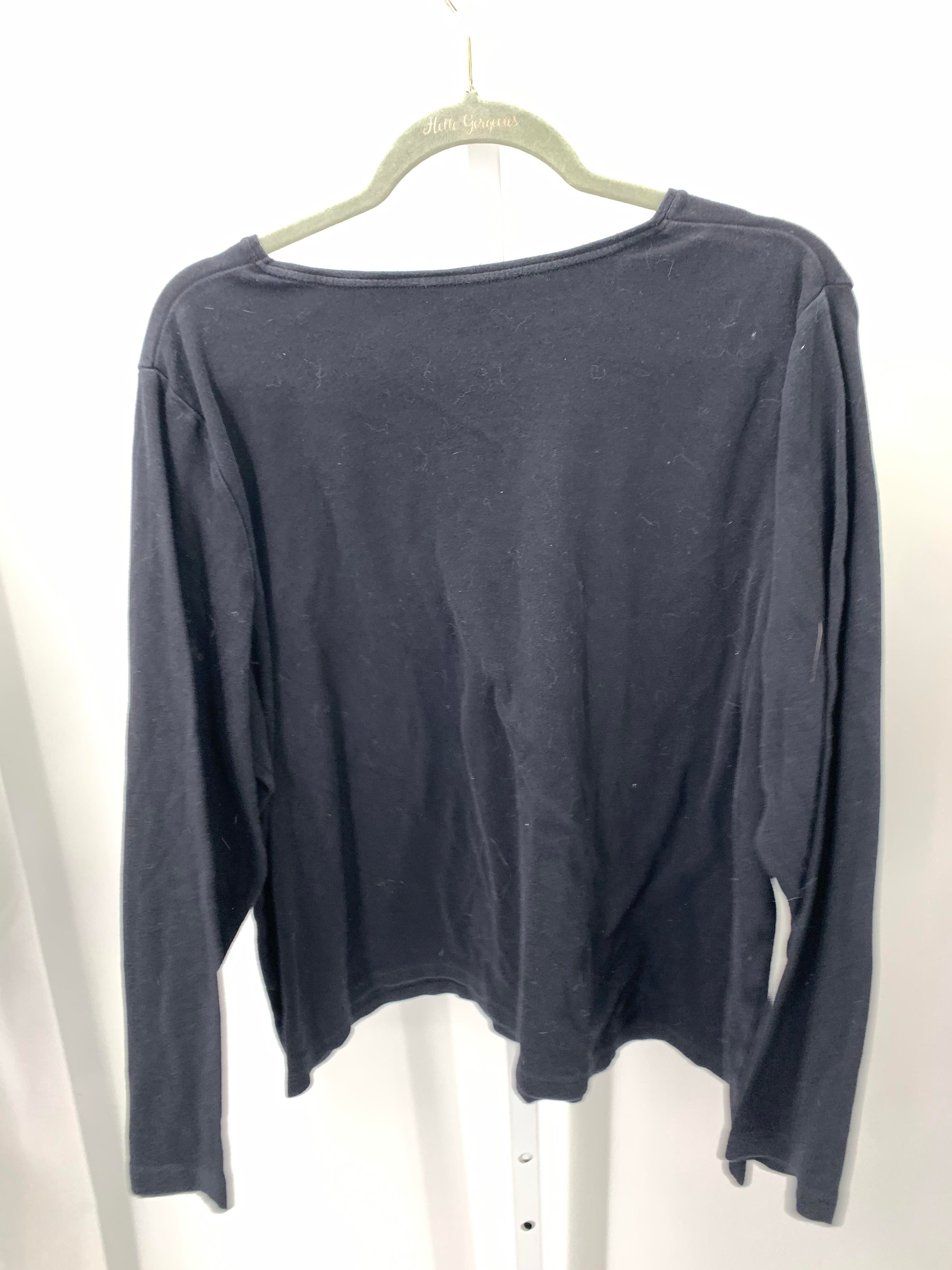 Croft & Barrow Size 2X Womens Long Sleeve Shirt