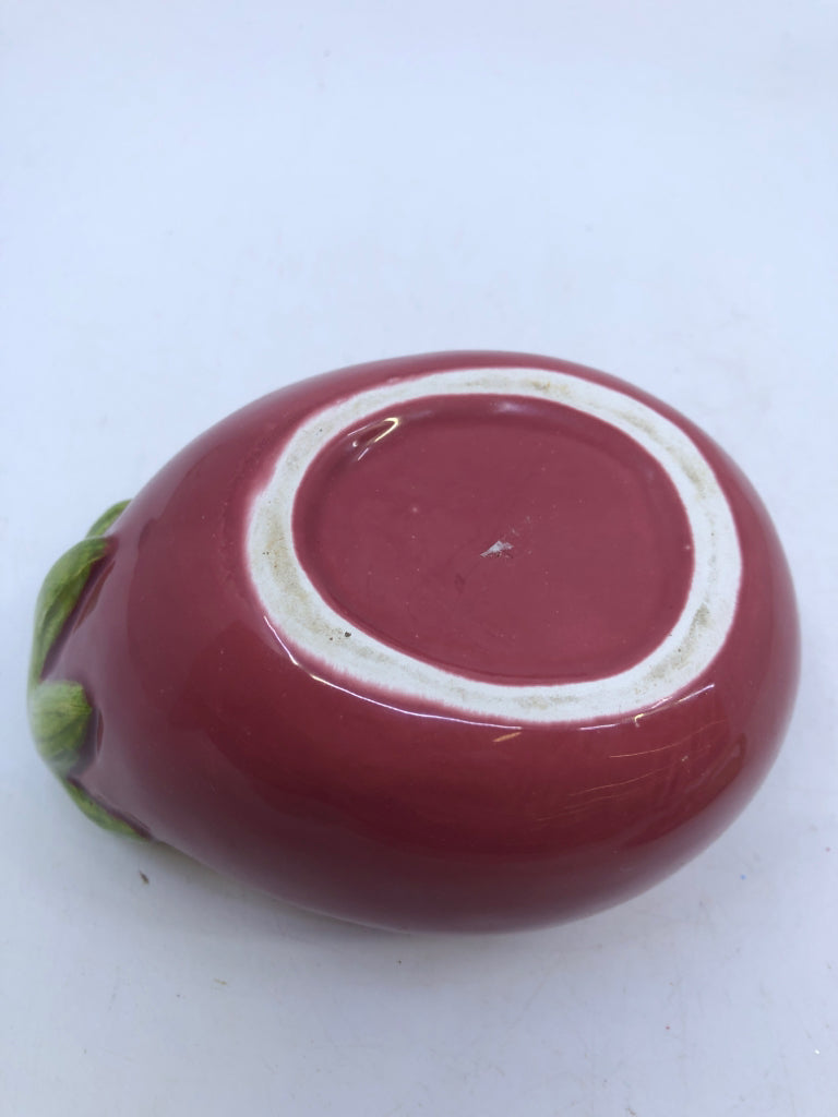 VTG EGGPLANT CANISTER.