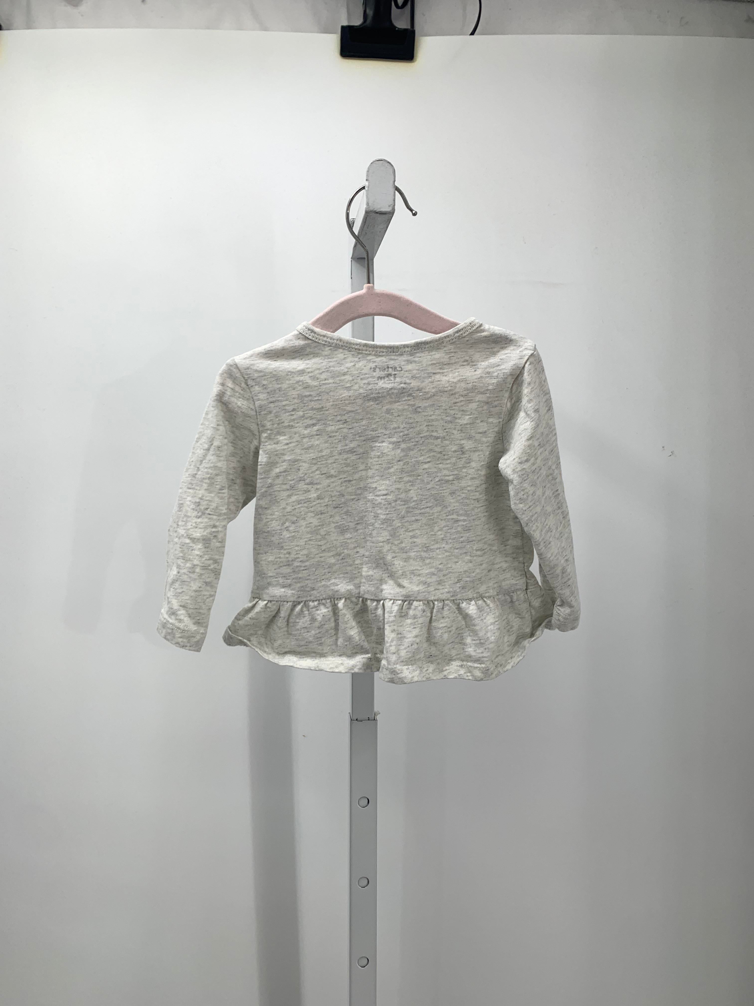 Carters Size 12 Months Girls Long Sleeve Shirt