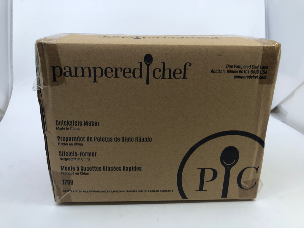 NIB PAMPERED CHEF QUICKSICLE MAKER 1799