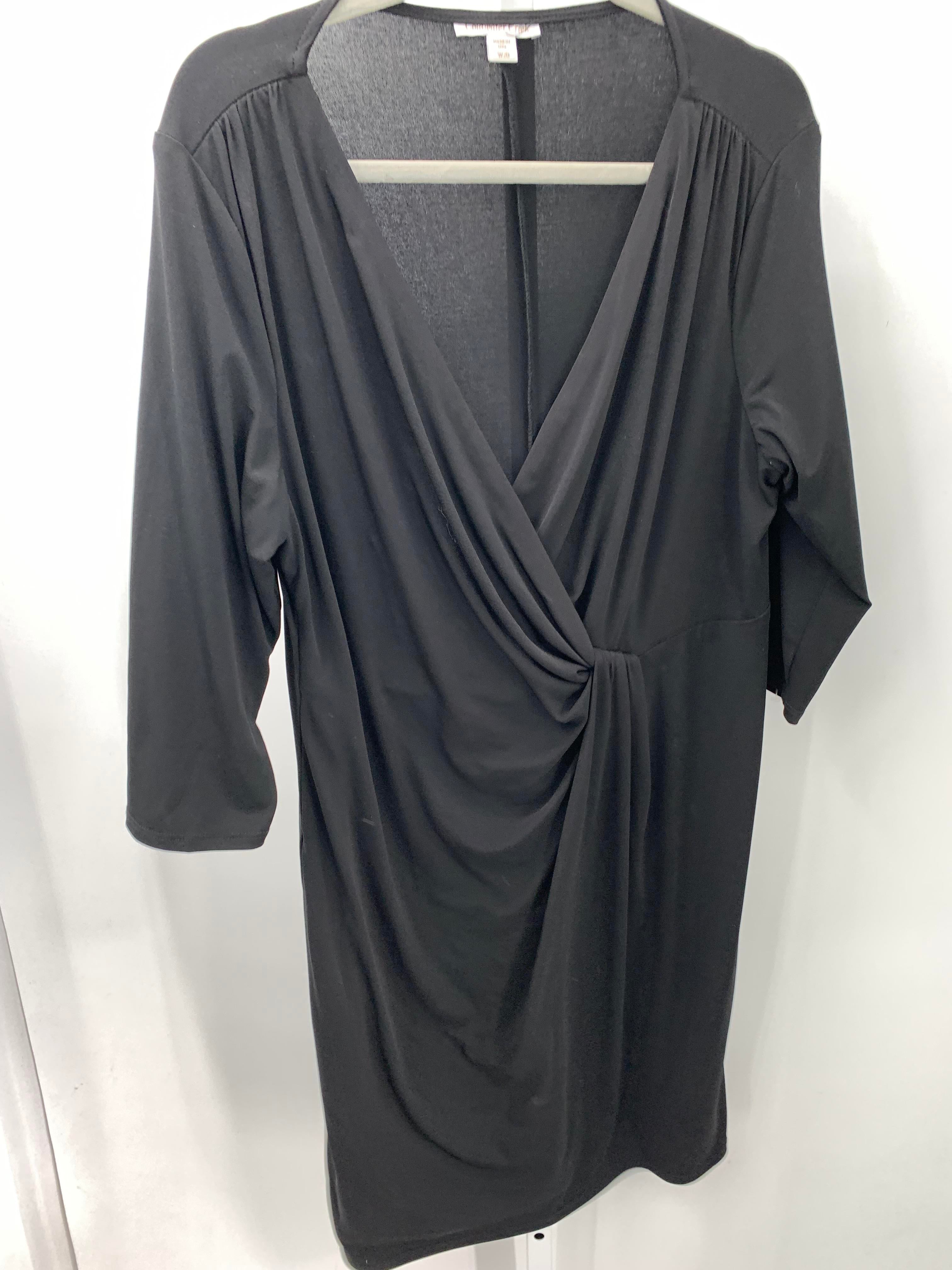 Coldwater Creek Size 20 W Womens 3/4 Sleeve Dress