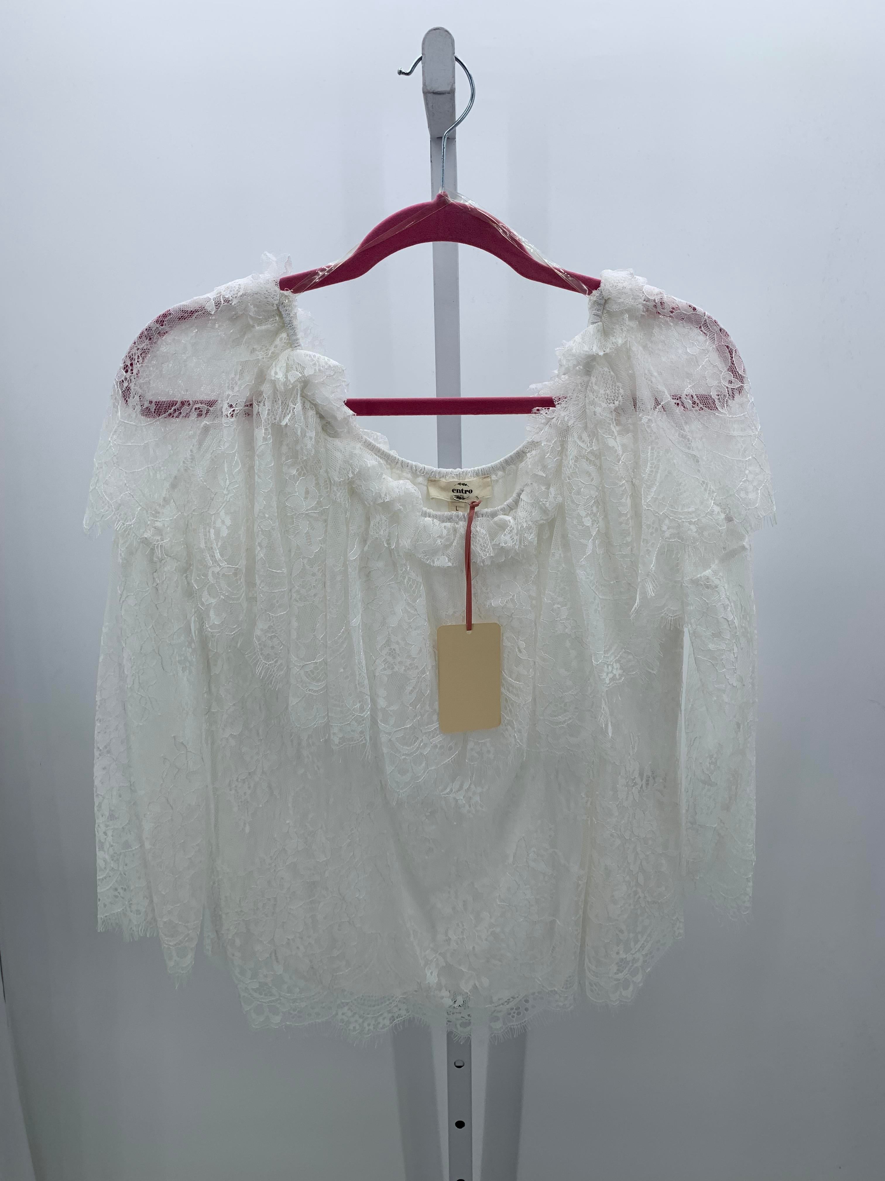 Size Large Misses 3/4 Sleeve Shirt
