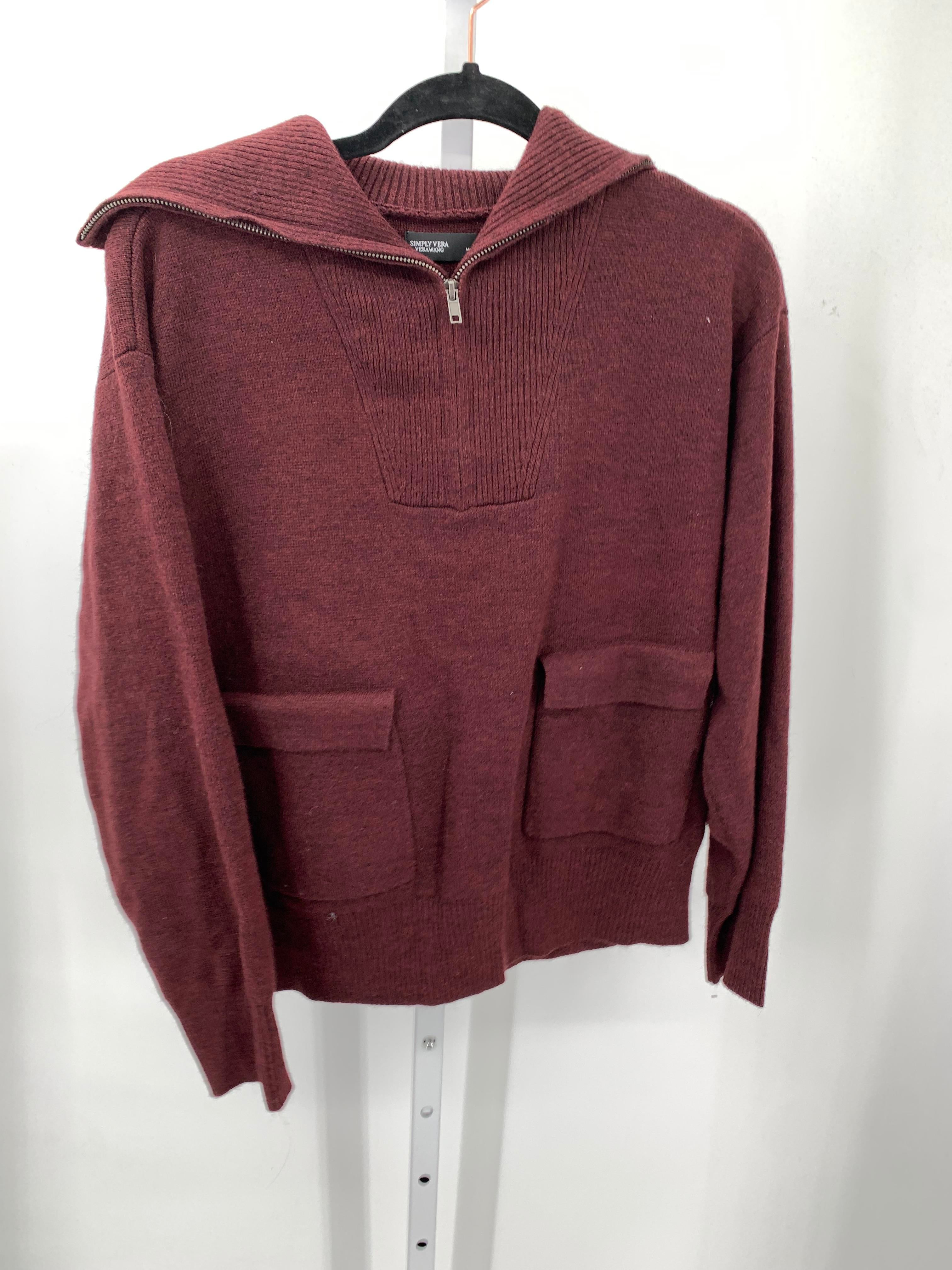 Vera Wang Size Medium Misses Long Slv Sweater