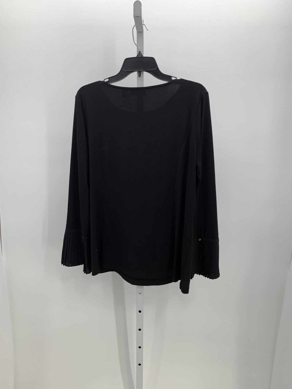 Susan Graver Size Large Misses Long Sleeve Shirt