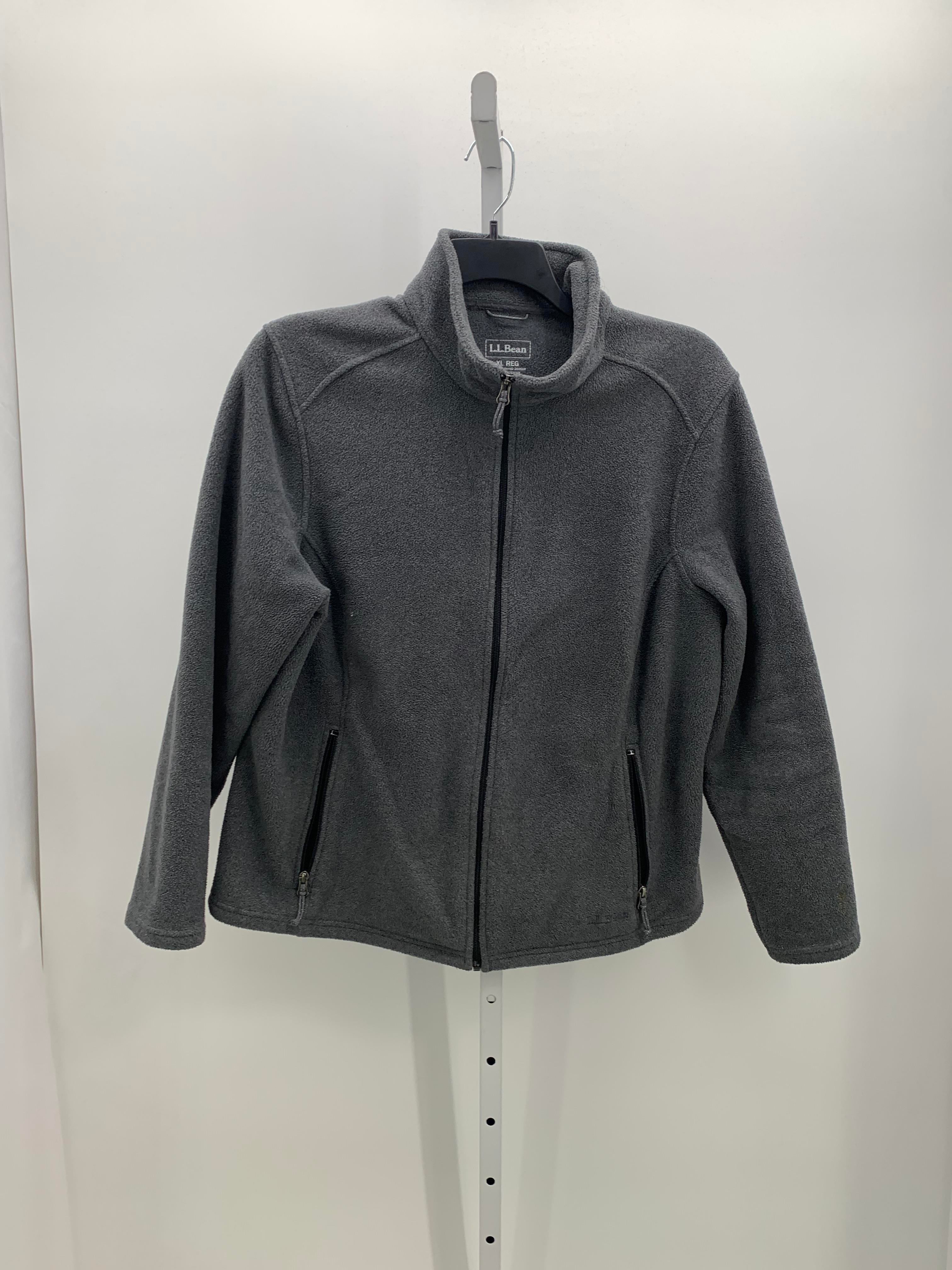 LL Bean Size Extra Large Misses Fleece Jacket