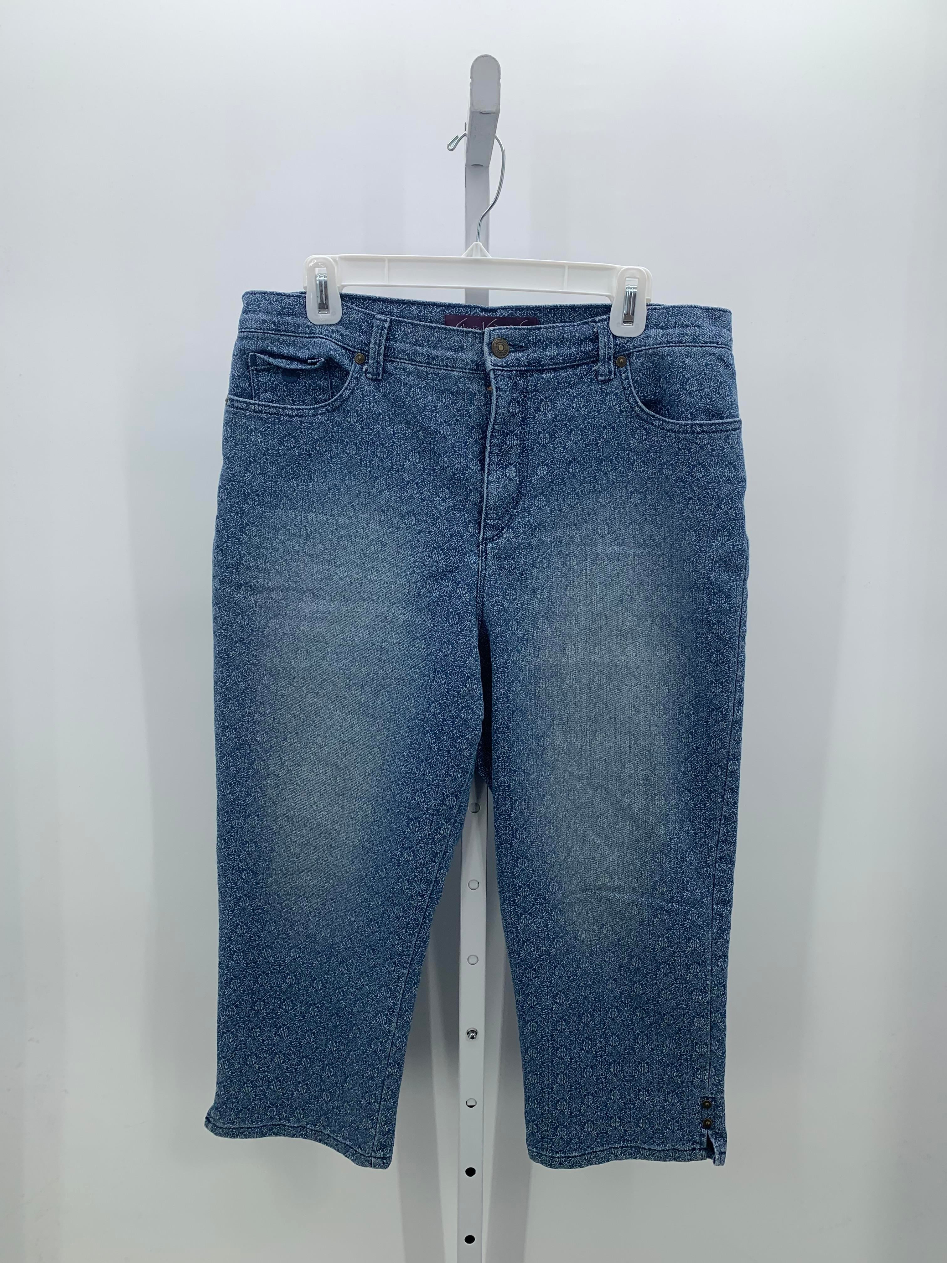 Gloria Vanderbilt Size 12 Misses Cropped Jeans