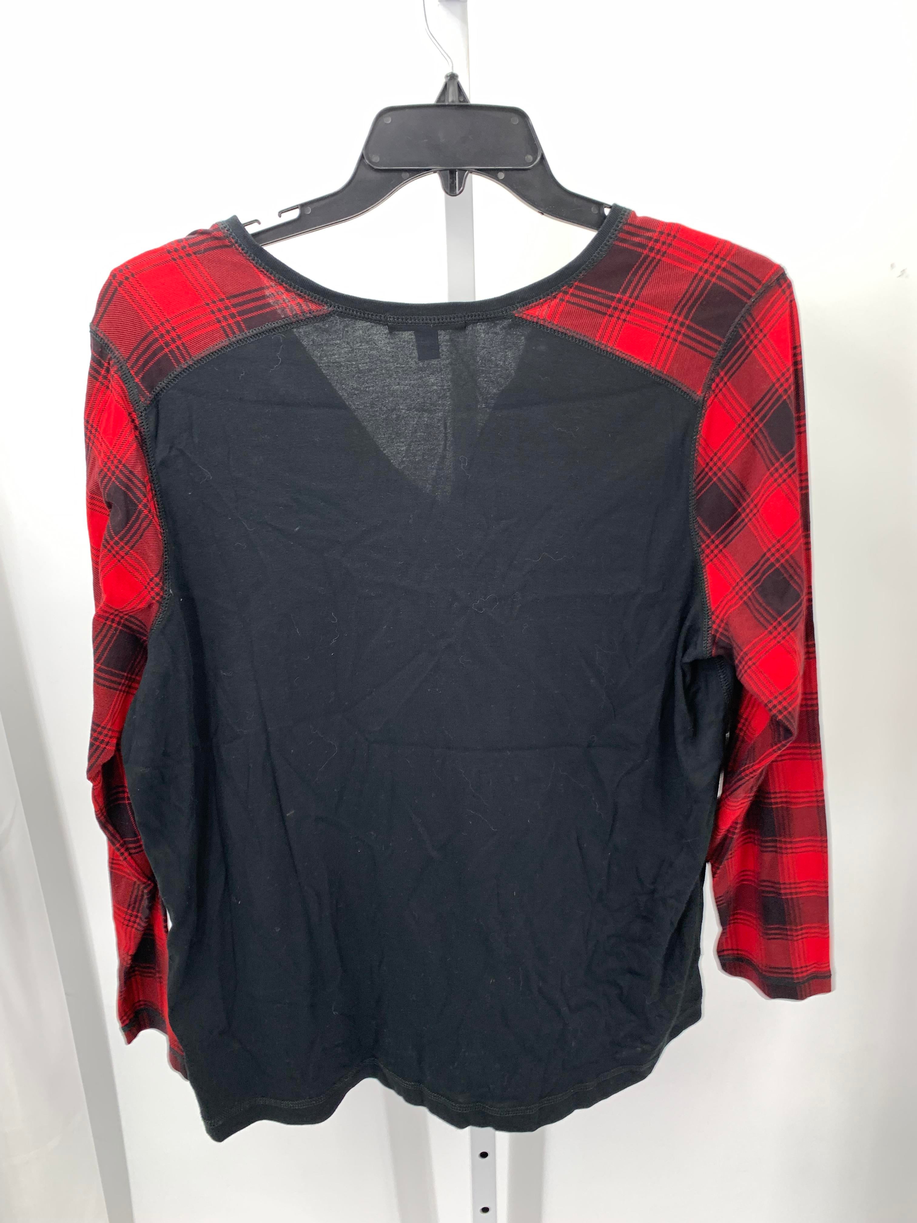 Chaps Size 2X Womens Long Sleeve Shirt