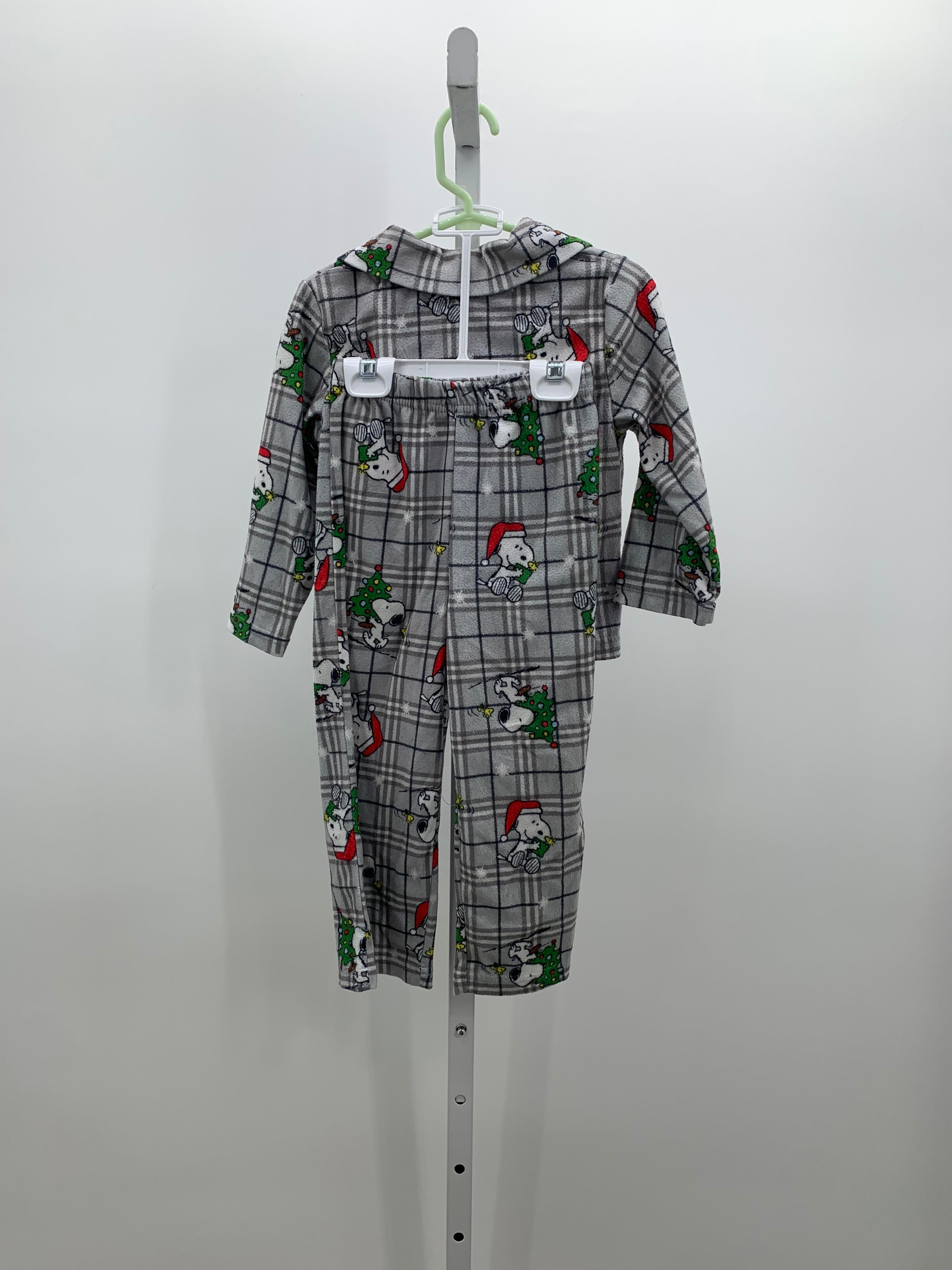 SNOOPY PLAID PJS