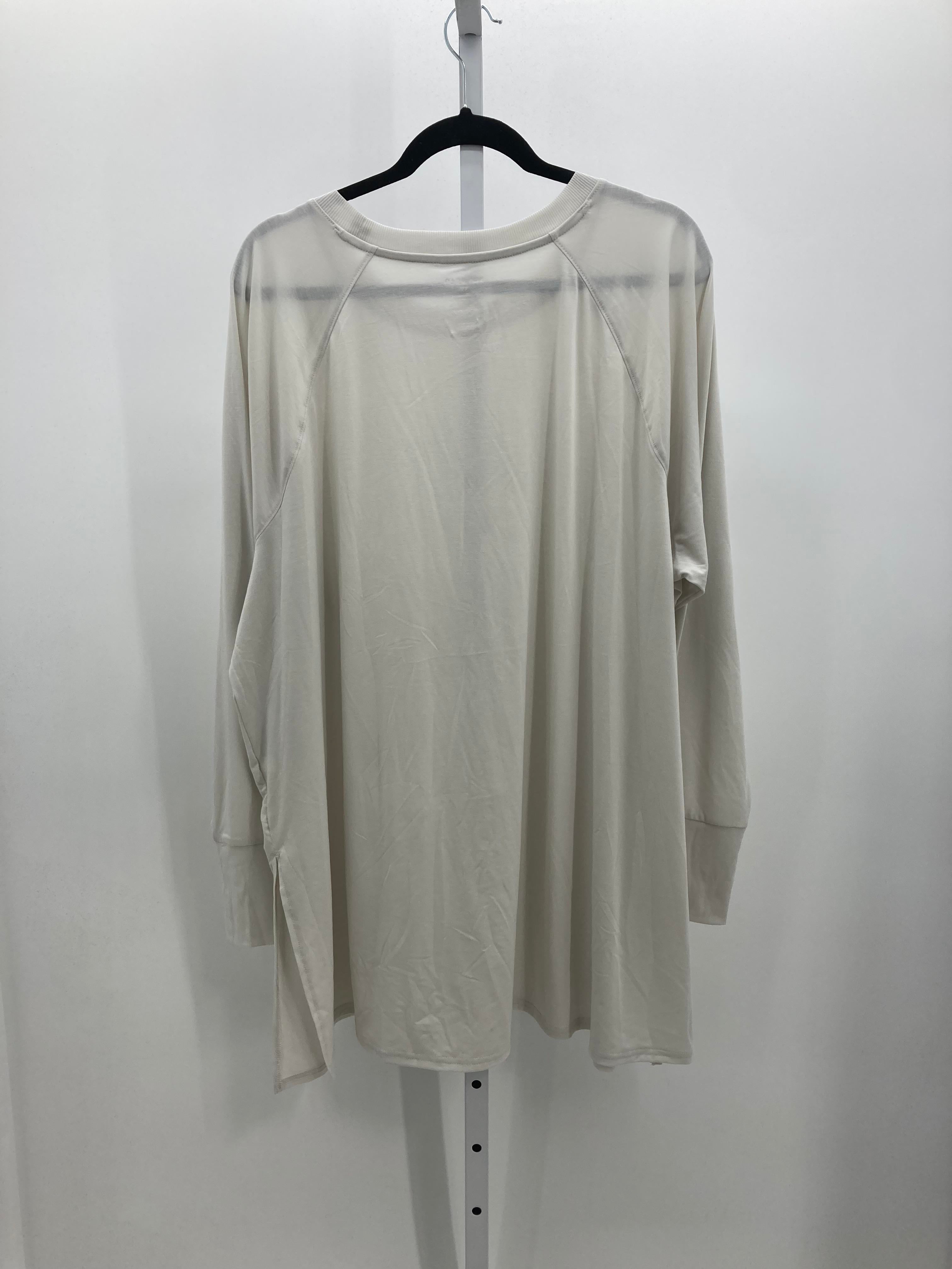 Tek Gear Size 3X Womens Long Sleeve Shirt