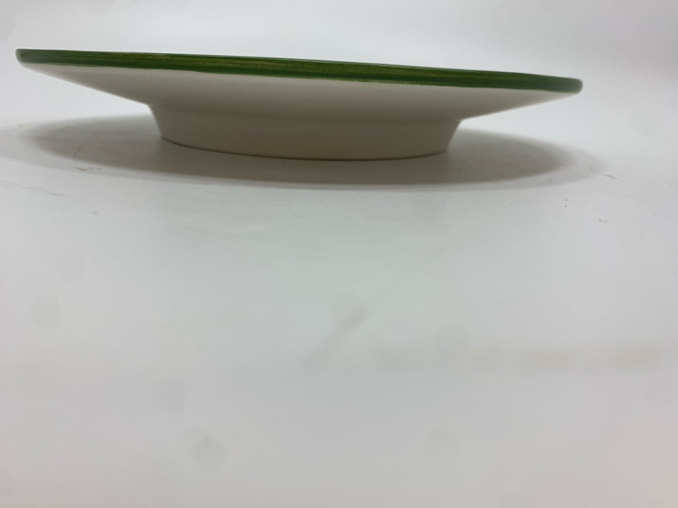 WOOD DESIGN CANDLE PLATE.