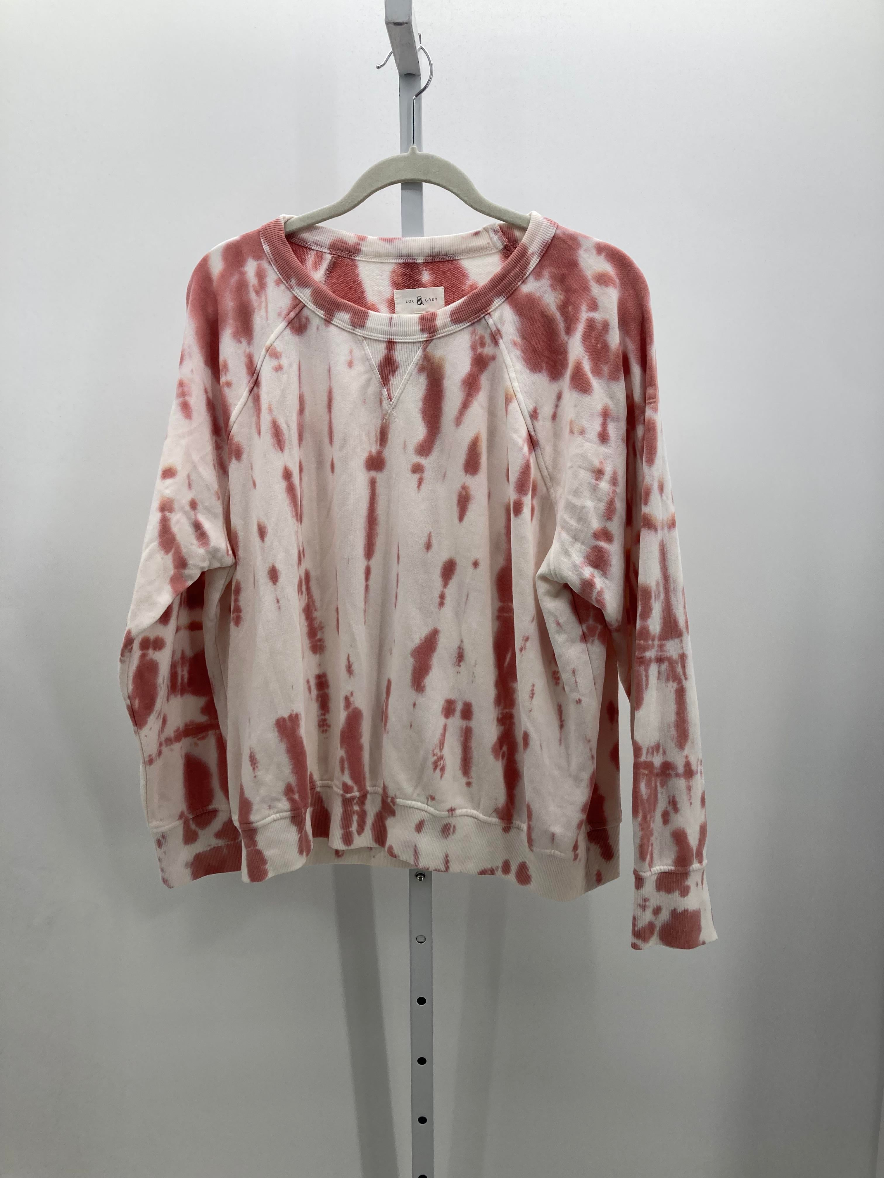 Lou & Grey Size Large Misses Long Sleeve Shirt
