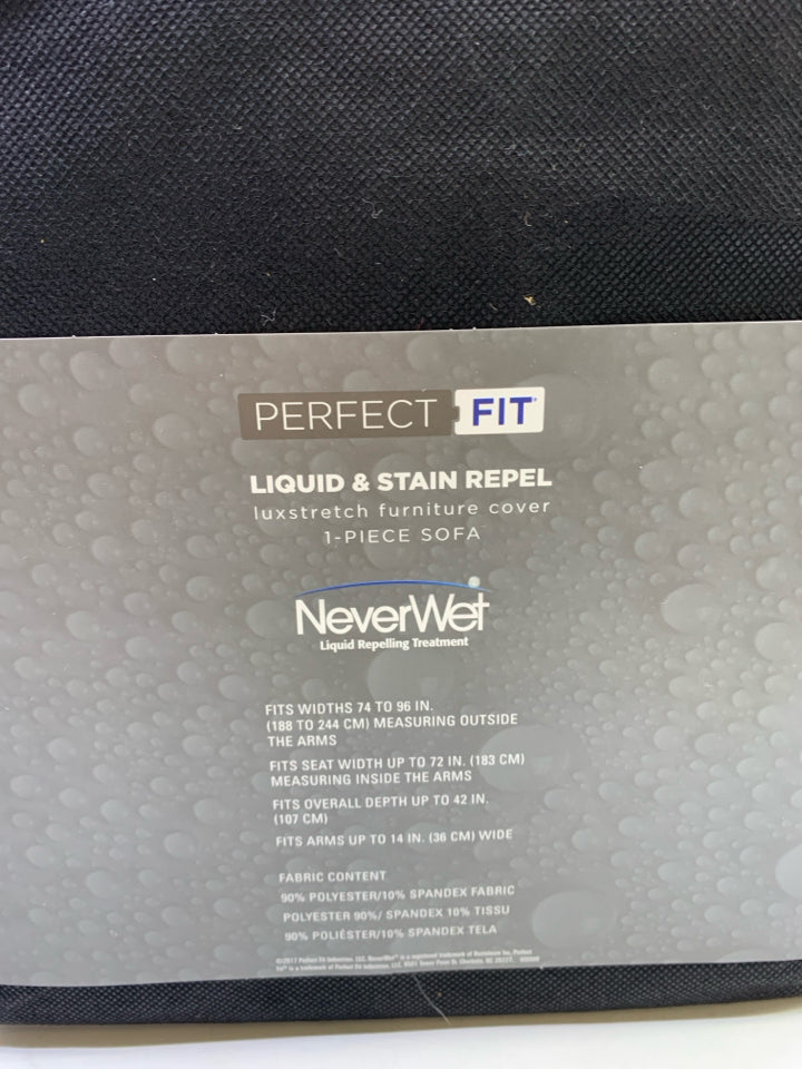 NIP 1 GREY SOFA COVER PERFECT FIT.