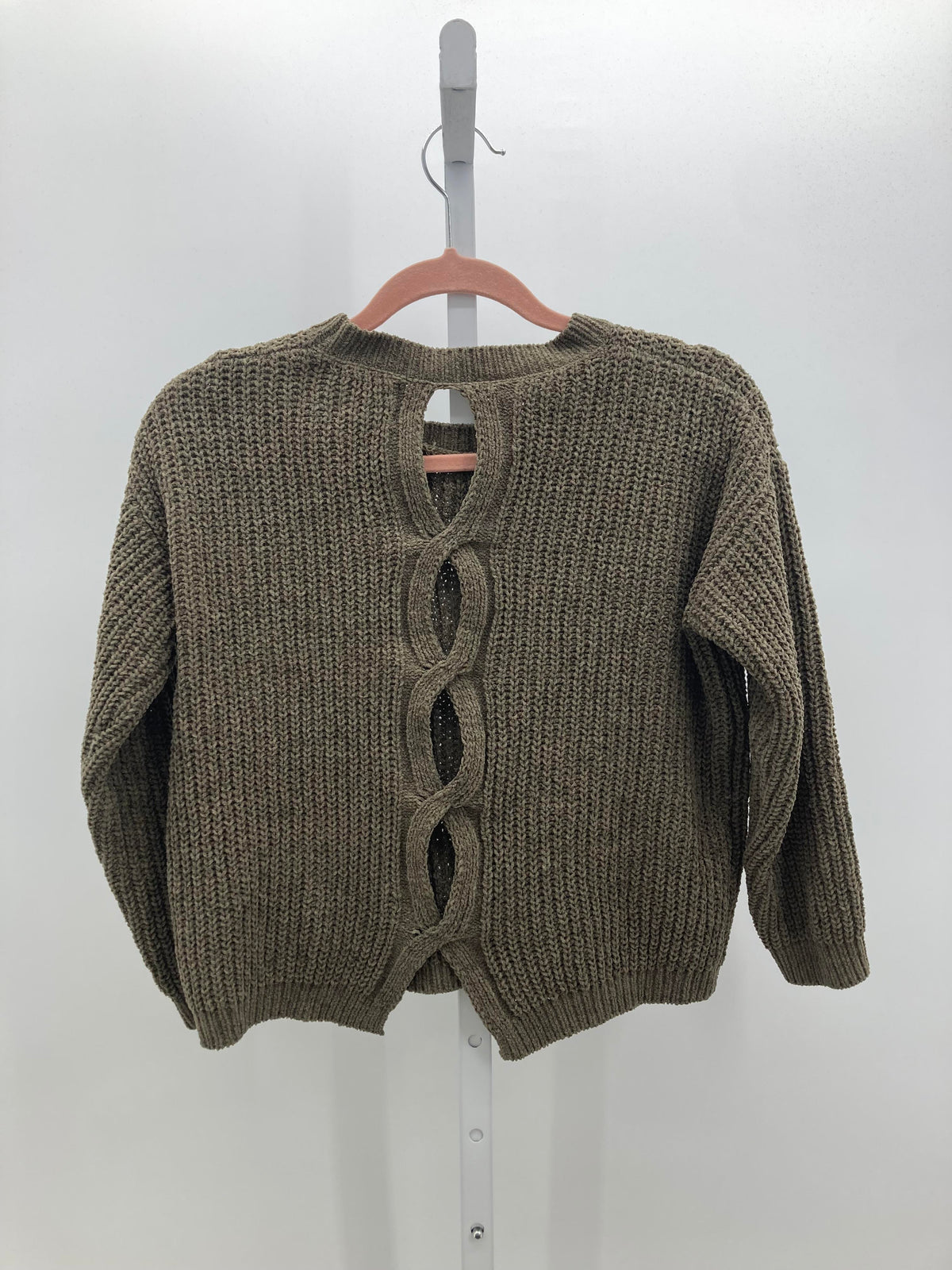 Hippie Rose Size Medium Juniors Long Sleeve Sweater