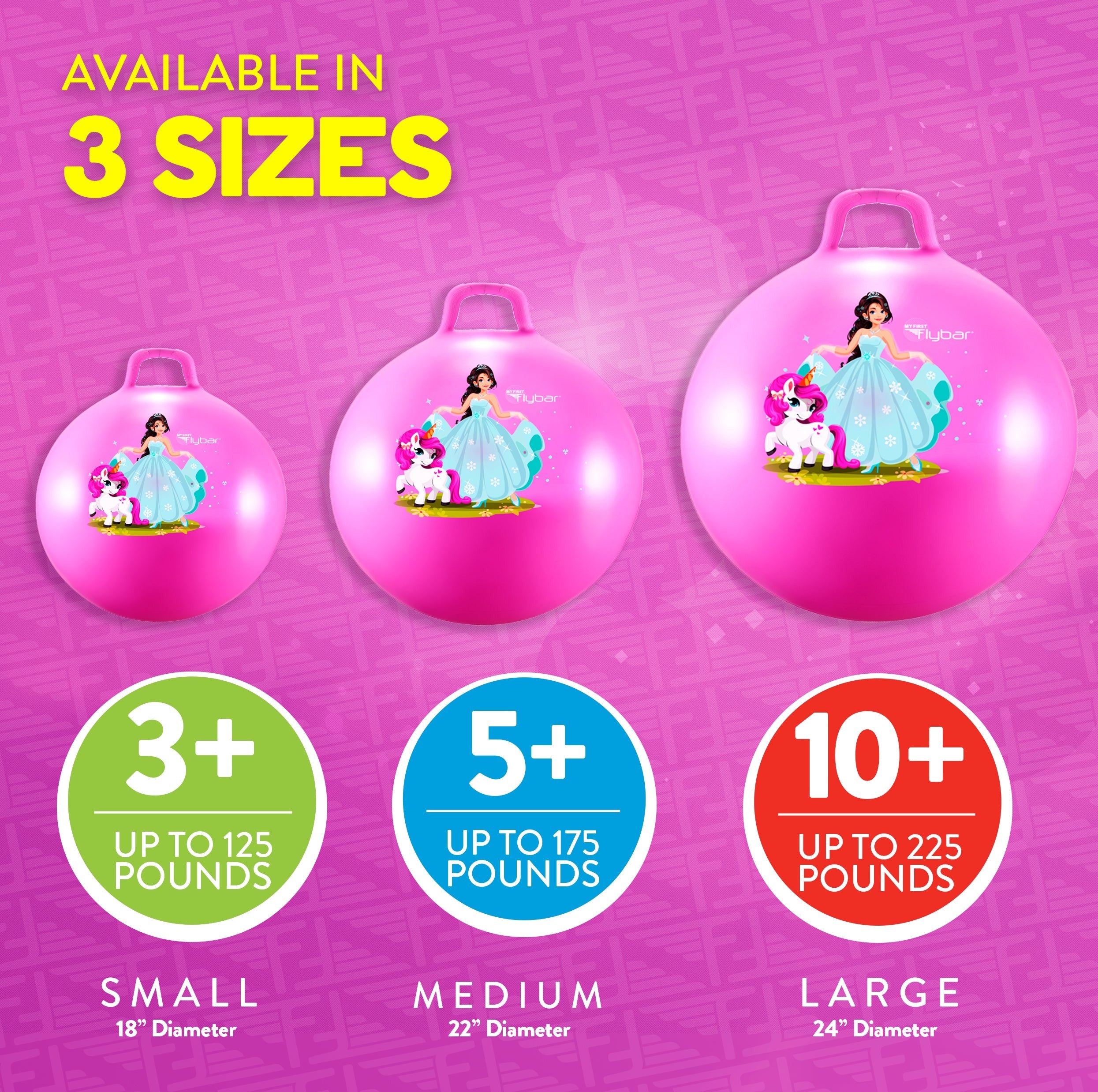 New - My First Princess Hopper Ball - Small