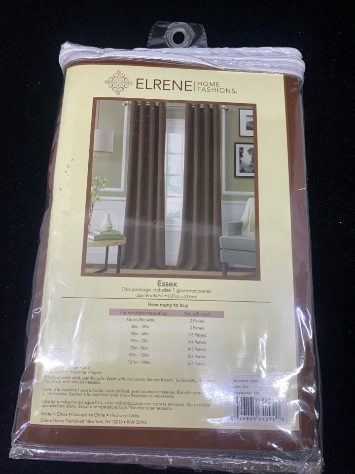NIP GROMMET PANEL GRAY ELRENE.