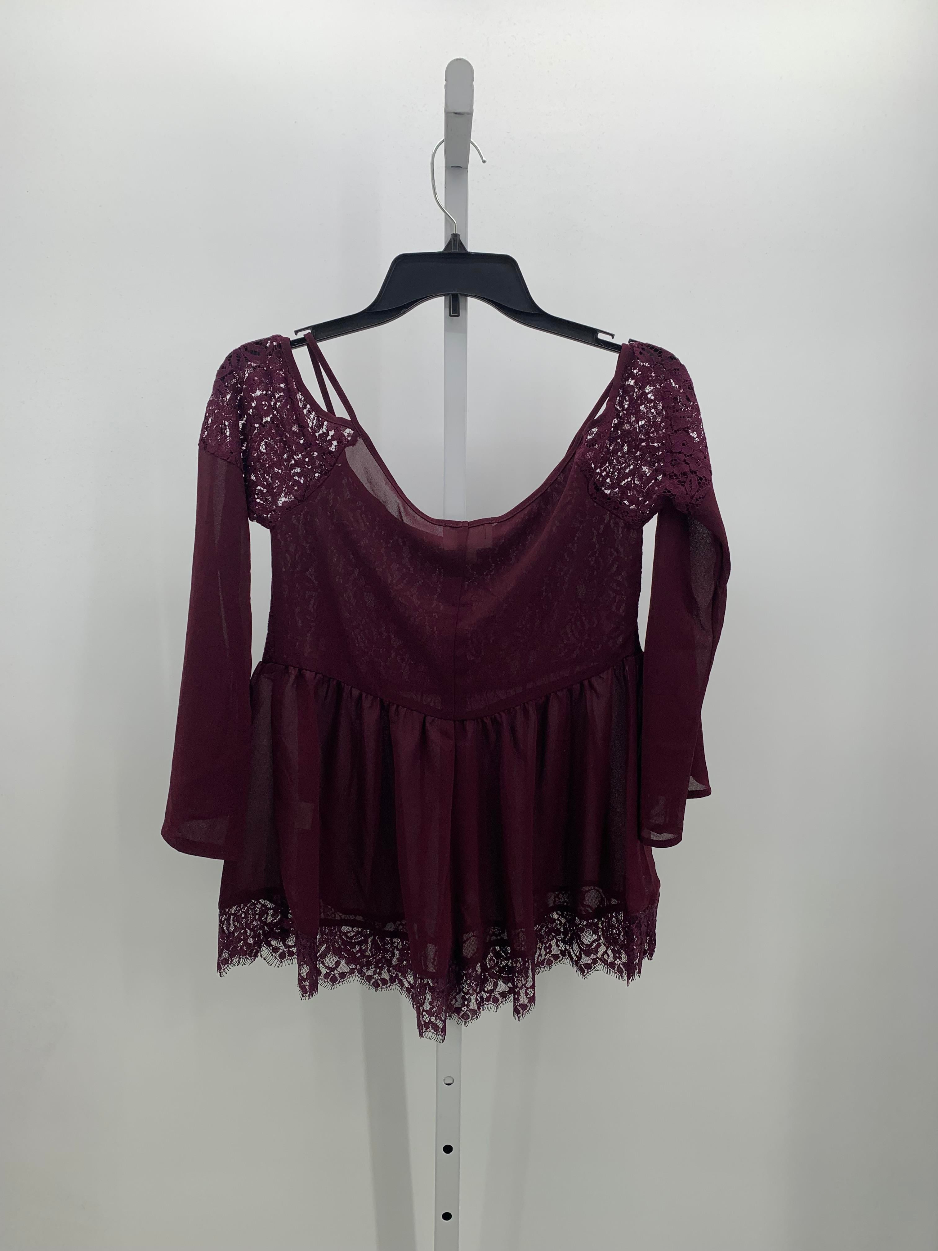 LA Hearts Size Small Juniors 3/4 Sleeve Shirt