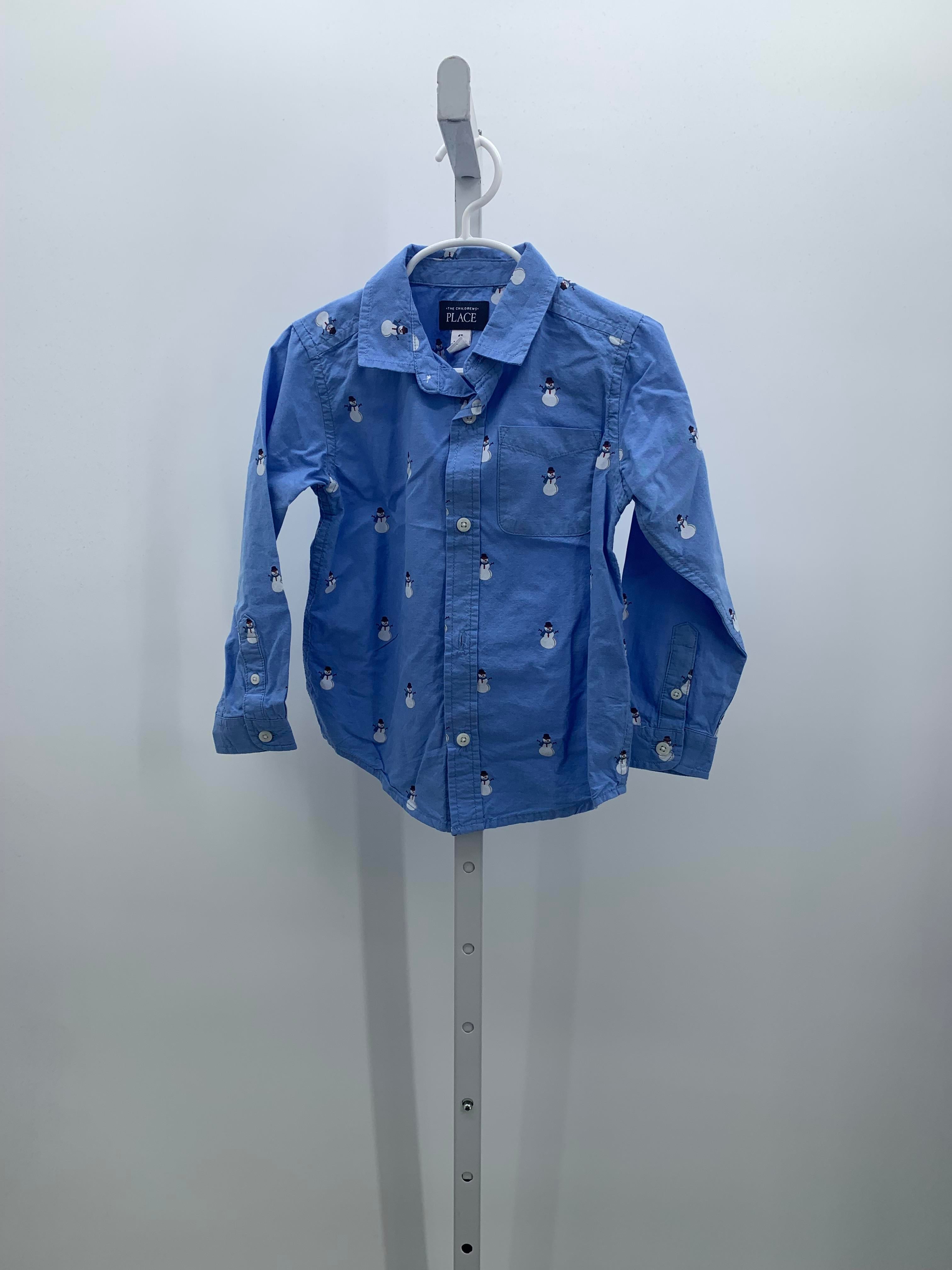SNOWMAN BUTTON DOWN