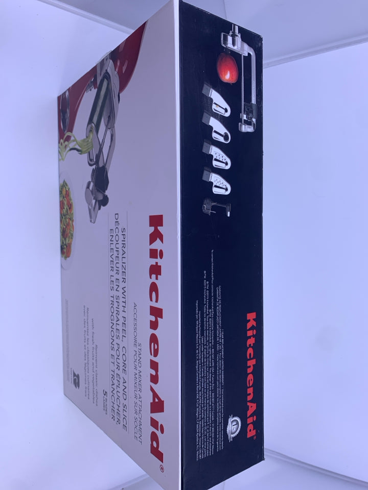 NIB KITCHEN AID SPIRALIZER.