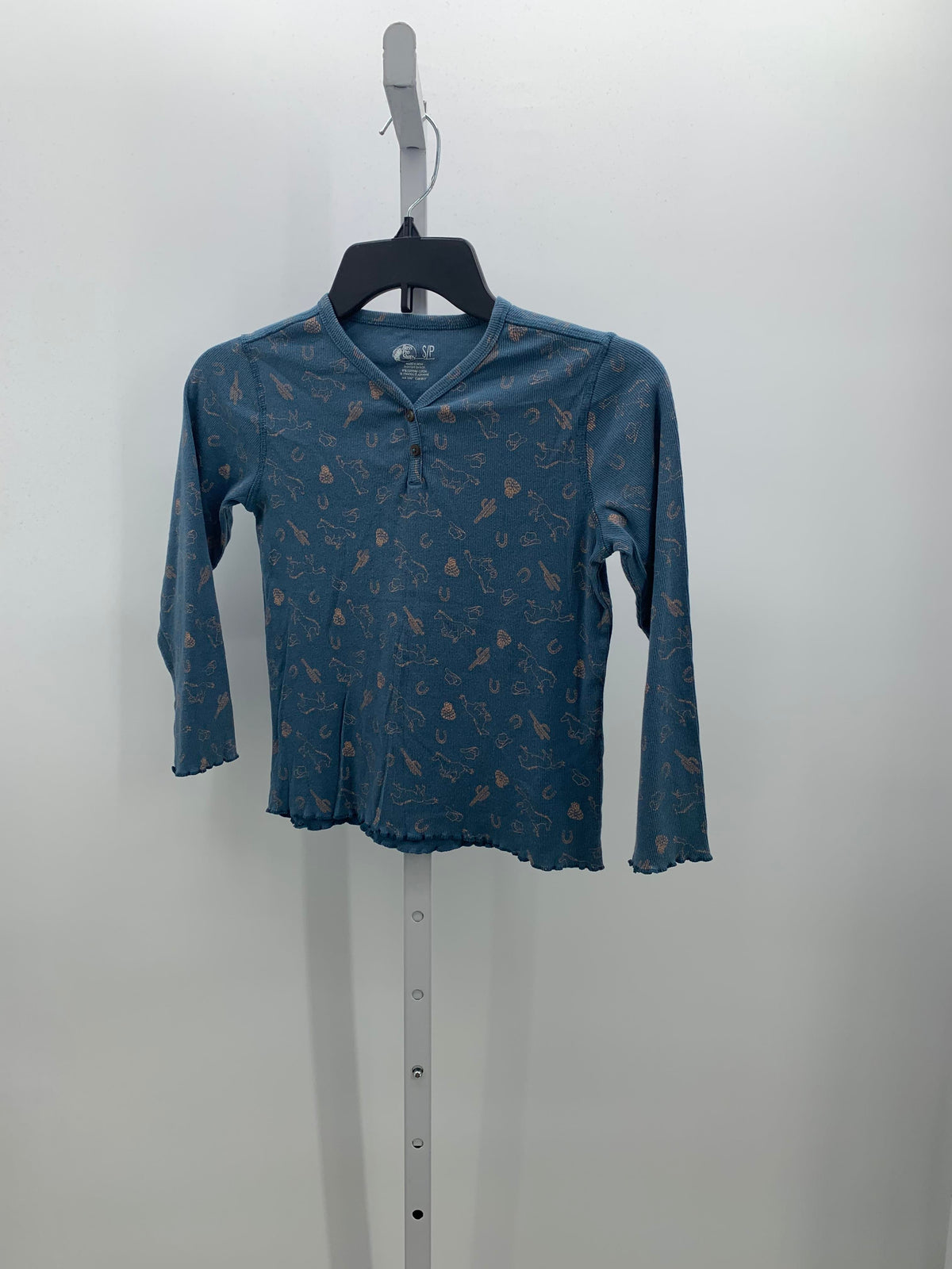 Size 6-7 Girls Long Sleeve Shirt