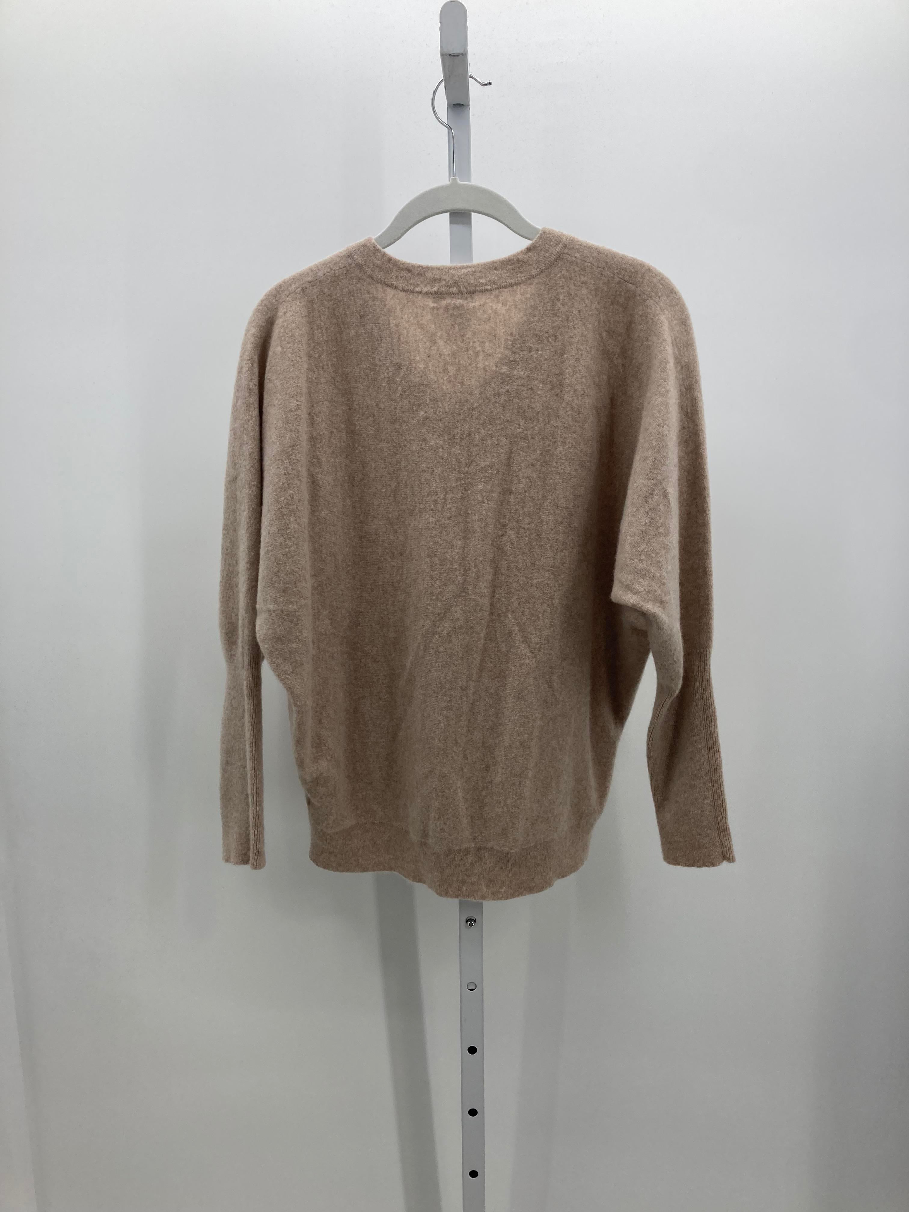 Garnet Hill Size Large Misses Long Slv Sweater