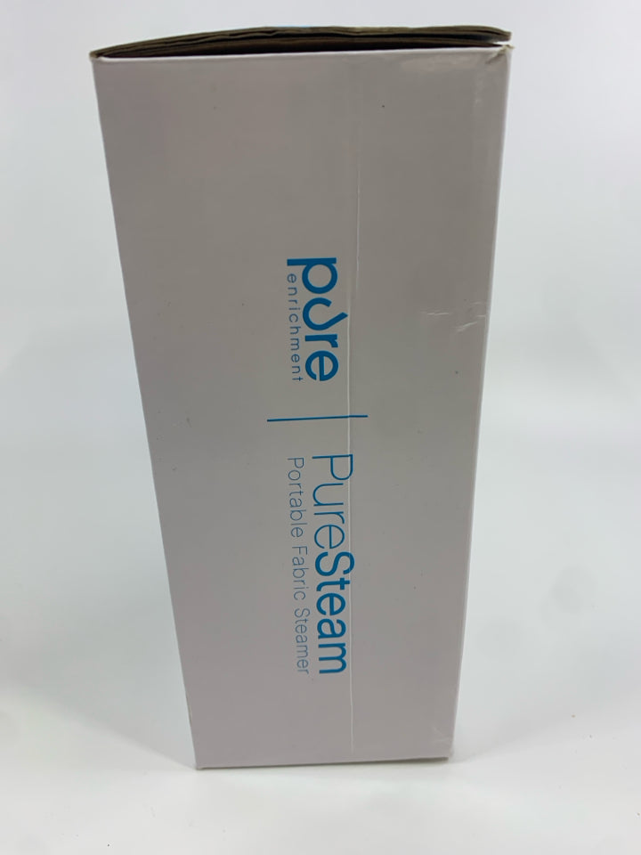 NIB PURE STEAM PORTABLE FABRIC STEAMER.