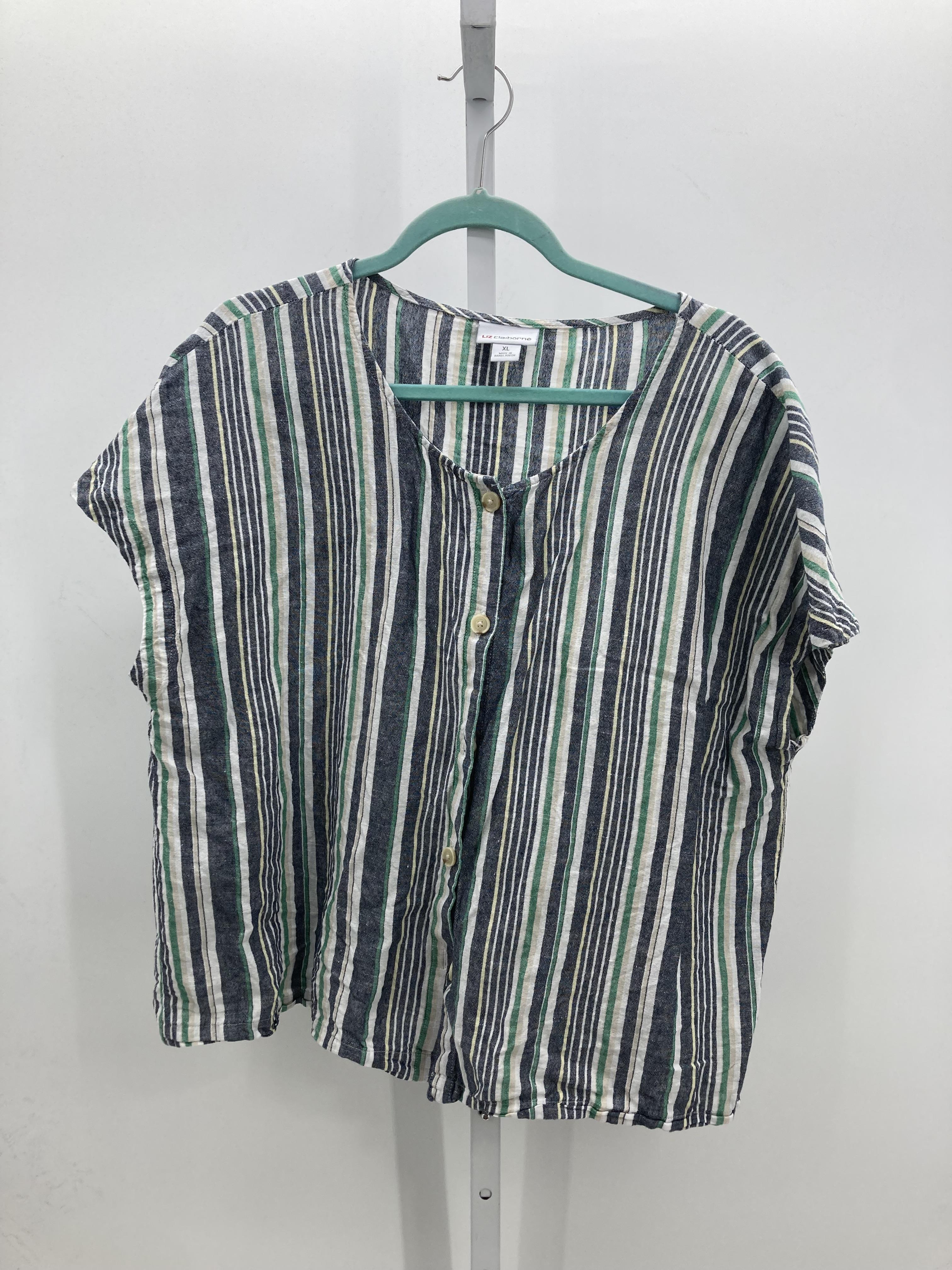 Liz Claiborne Size Extra Large Misses Sleeveless Shirt