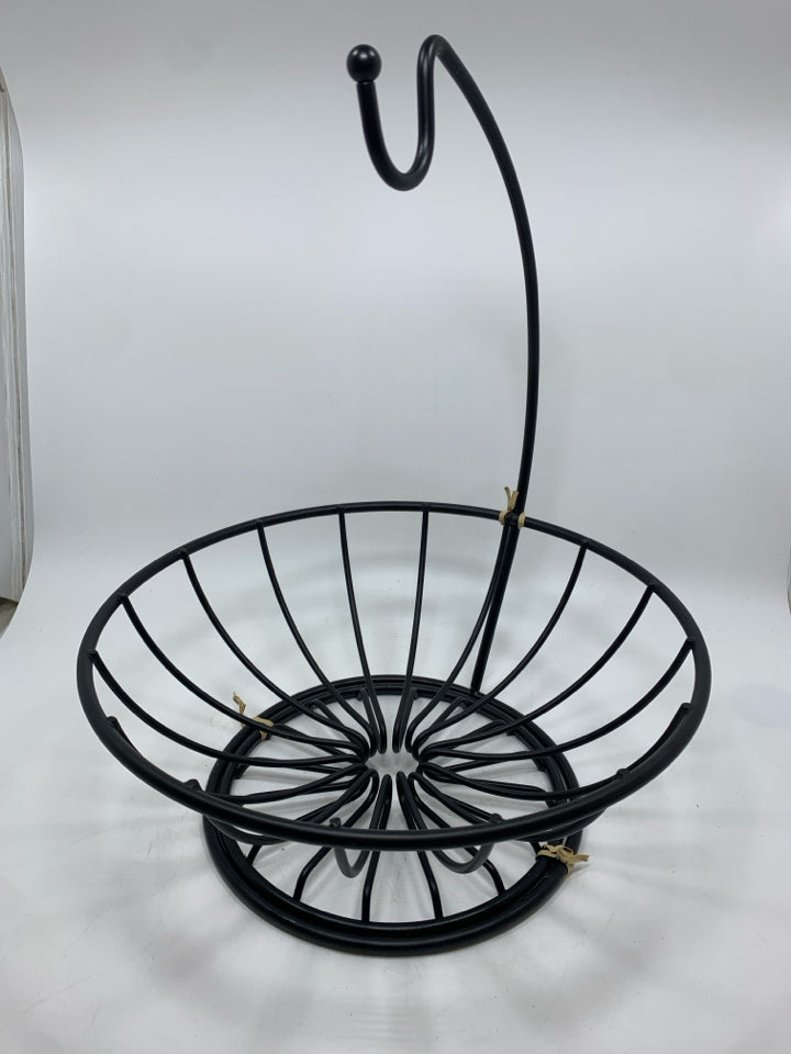 METAL BANANA HOOK/FRUIT BASKET.