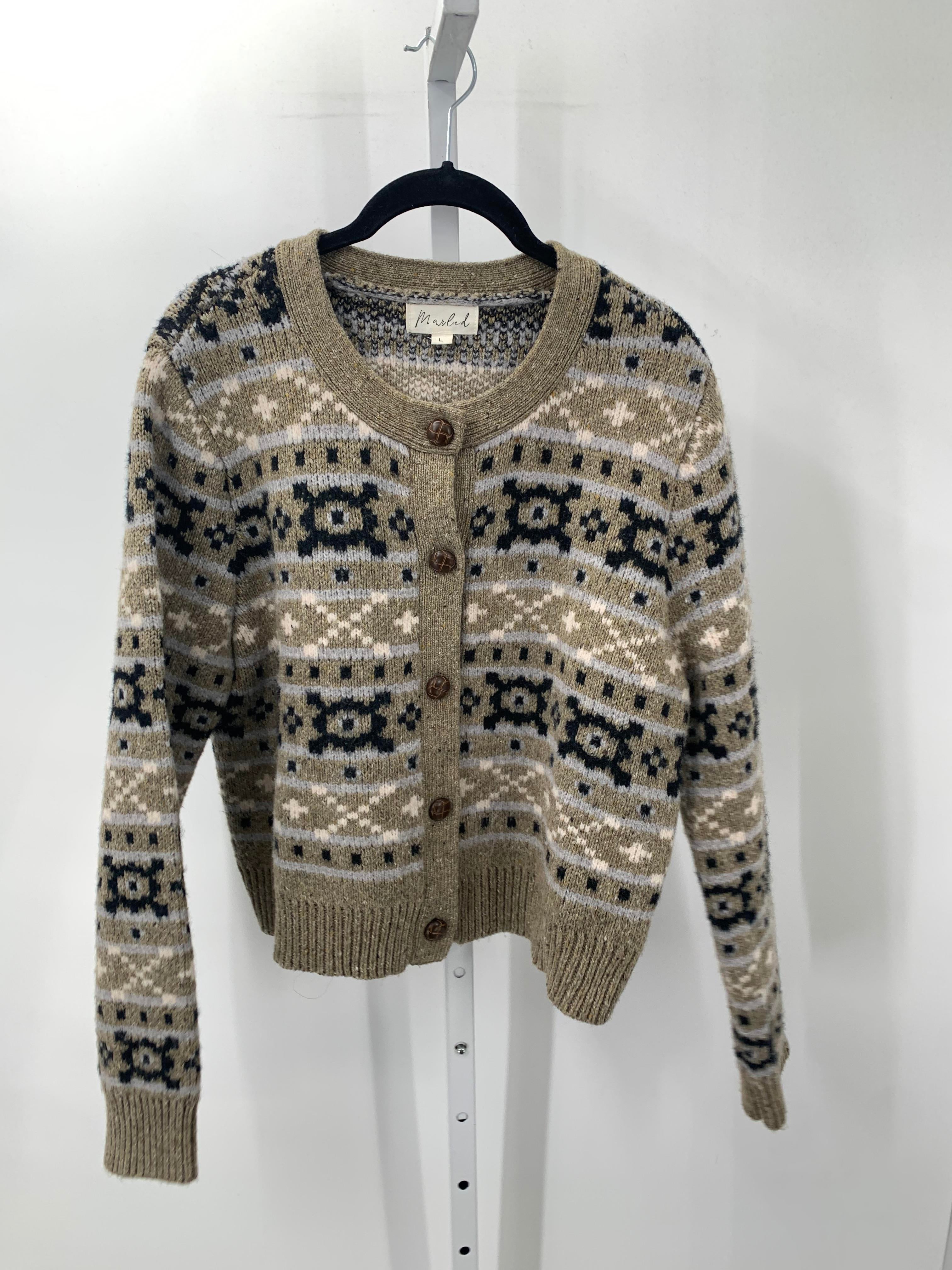 Size Large Misses Long Slv Sweater