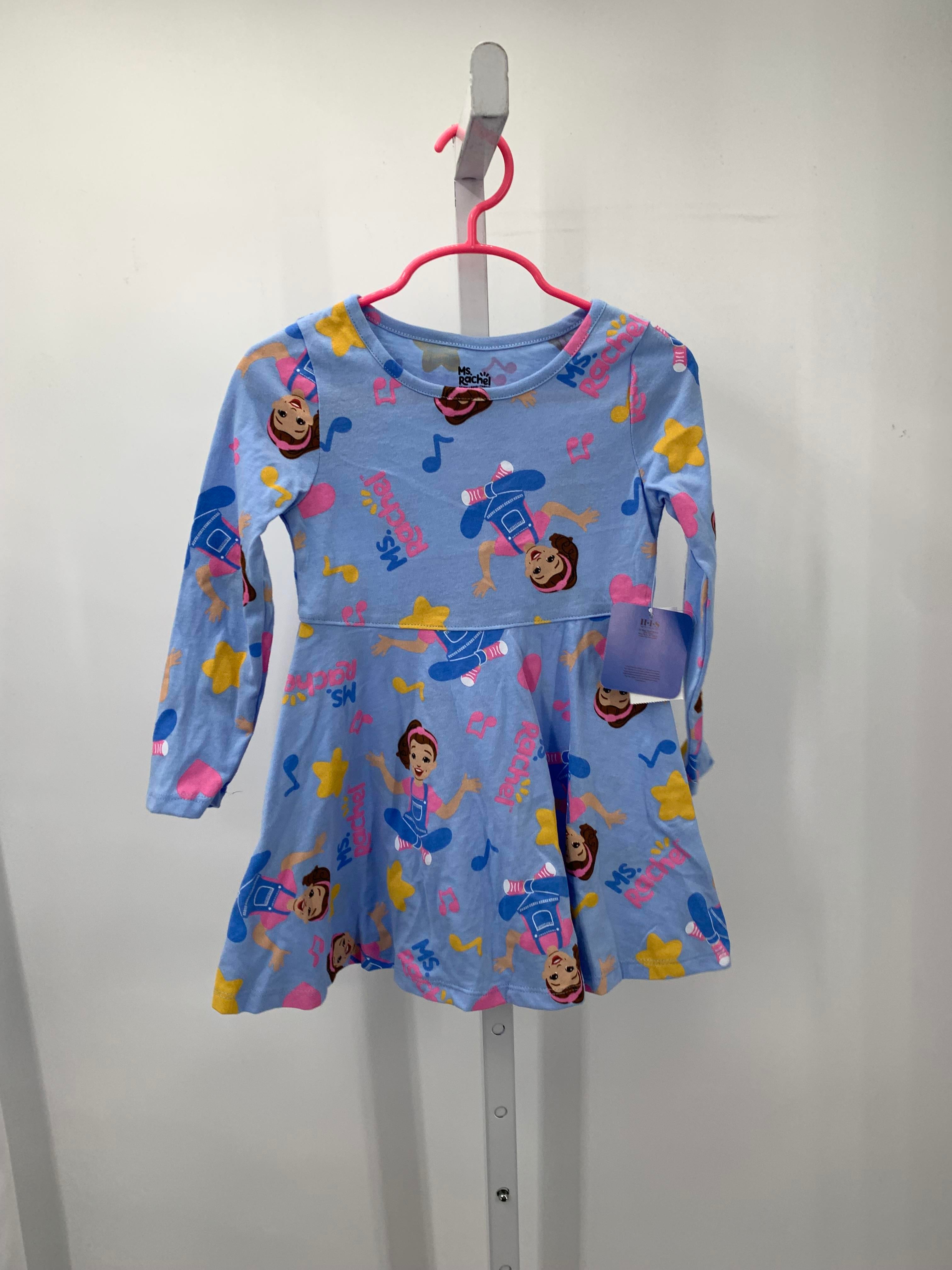 Size 3T Girls Long Sleeve Dress