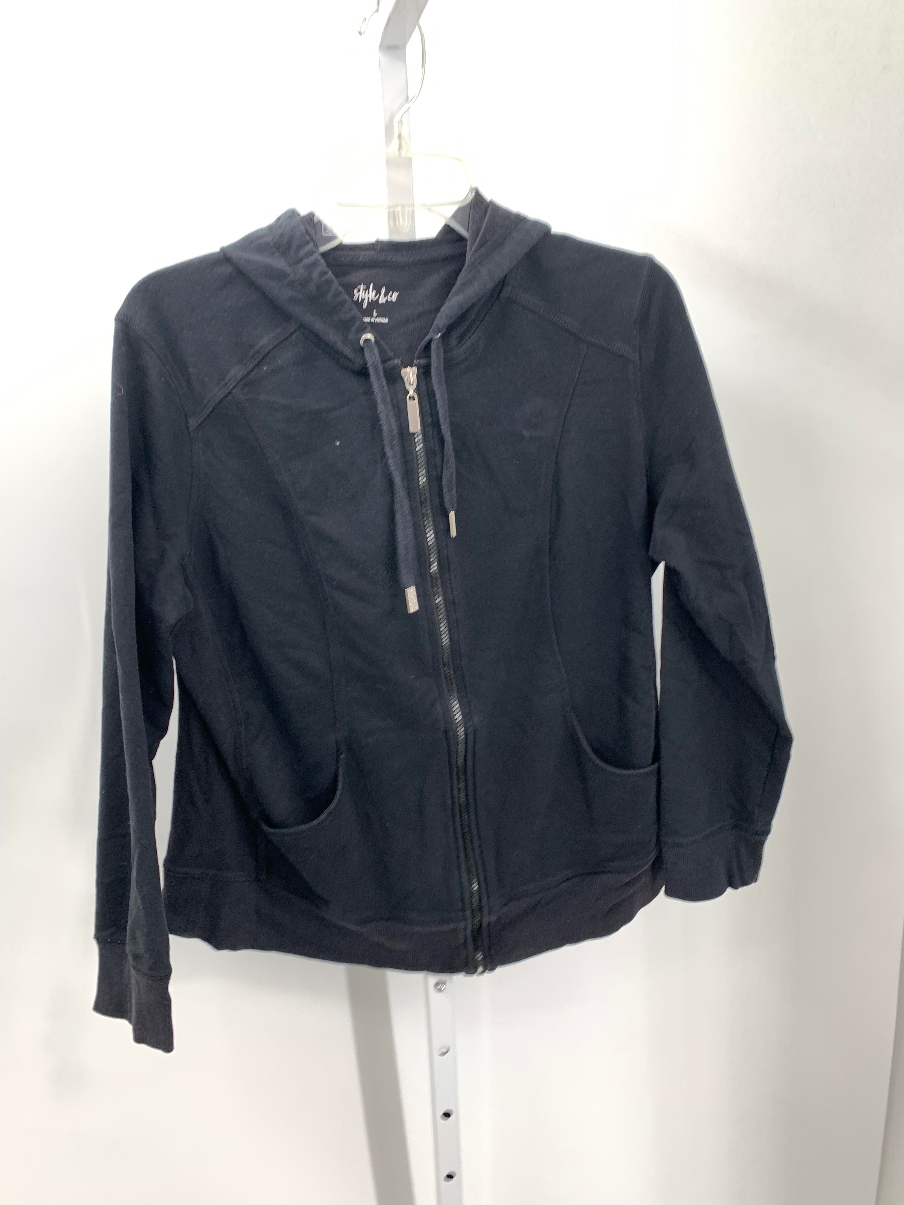 Style & Co. Size Large Misses Sweat Jacket