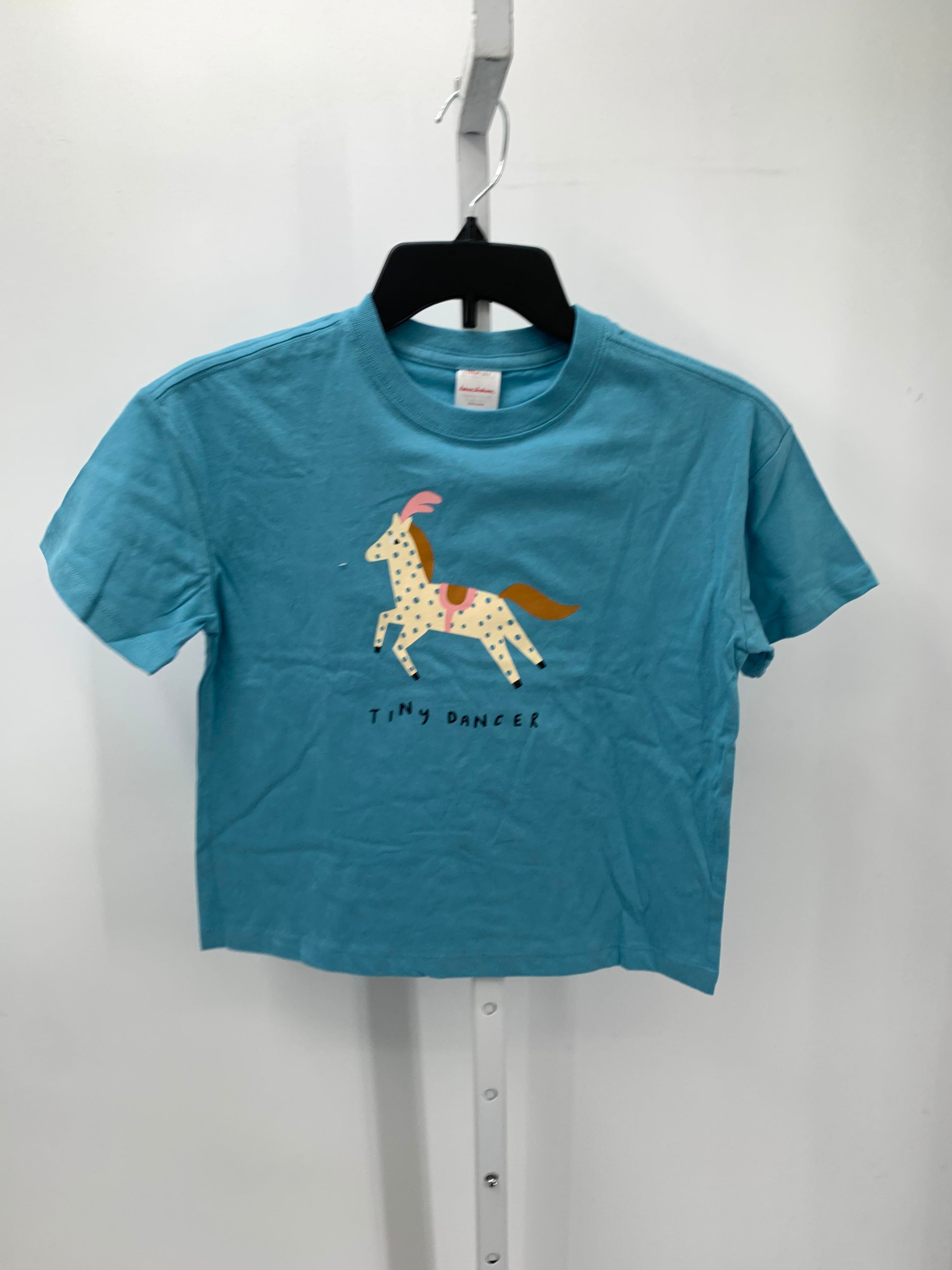 Hanna Anderson Size 8 Girls Short Sleeve Shirt